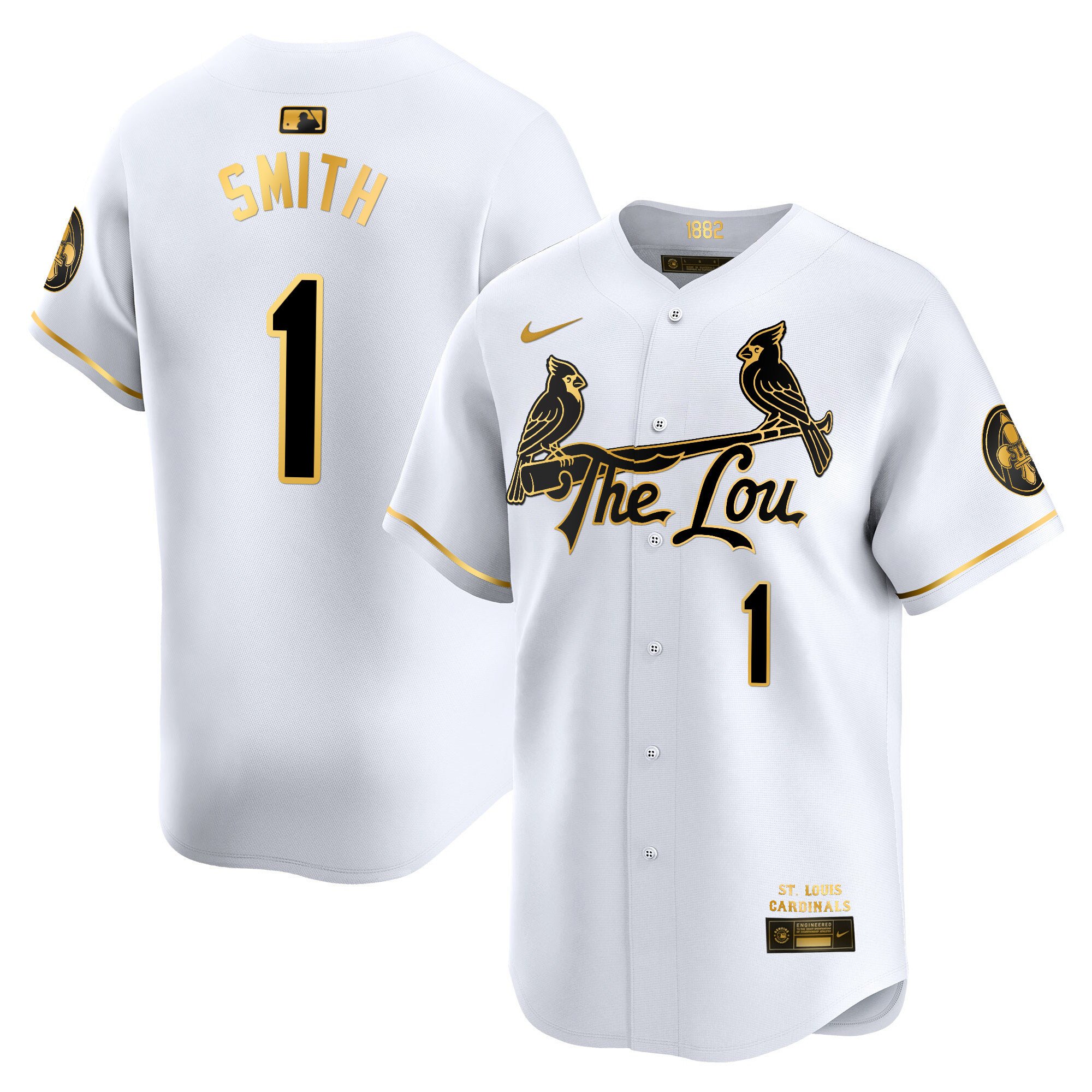 Men's St. Louis Cardinals 2024 City Connect Vapor Premier Limited Jersey - All Stitched