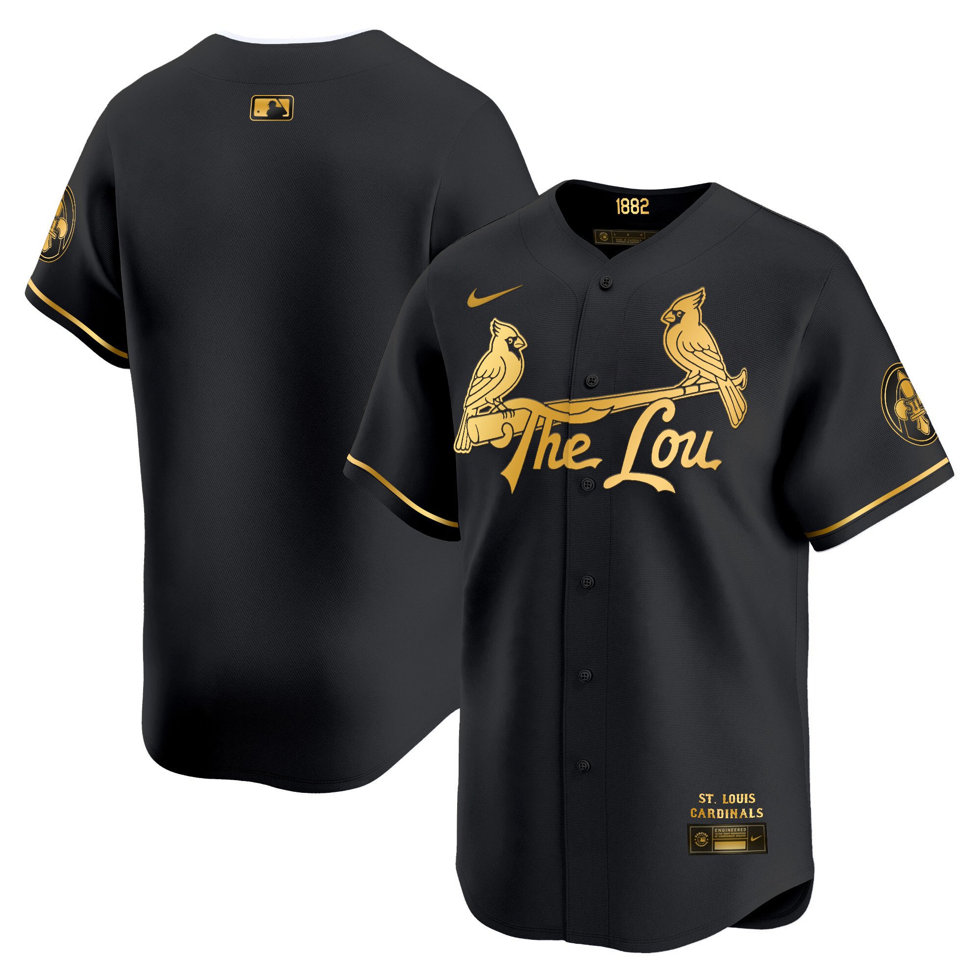 Men's St. Louis Cardinals 2024 City Connect Vapor Premier Limited Jersey - All Stitched