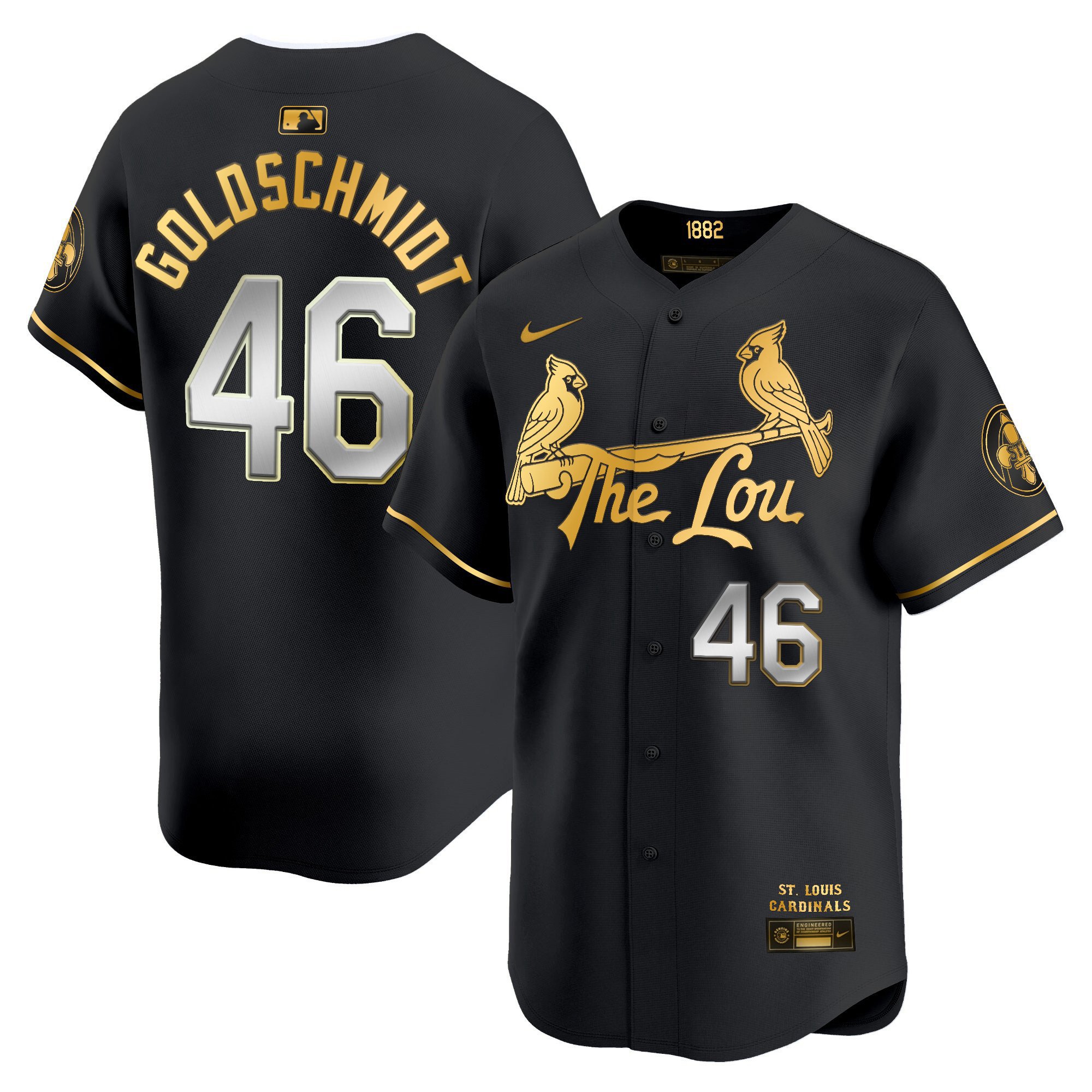 Men's St. Louis Cardinals 2024 City Connect Vapor Premier Limited Jersey - All Stitched