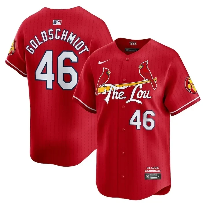 Men's St. Louis Cardinals 2024 City Connect Vapor Premier Limited Jersey V2 - All Stitched