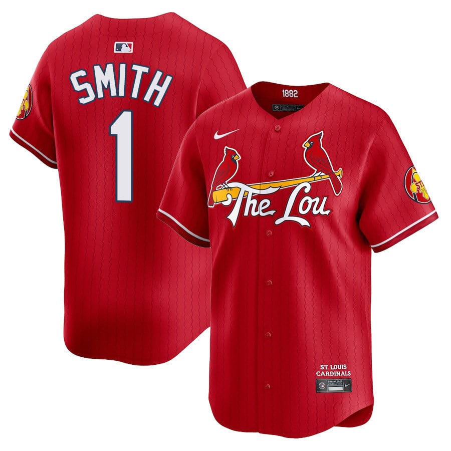 Men's St. Louis Cardinals 2024 City Connect Vapor Premier Limited Jersey V2 - All Stitched