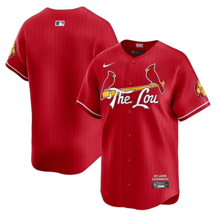Men's St. Louis Cardinals 2024 City Connect Vapor Premier Limited Jersey V2 - All Stitched