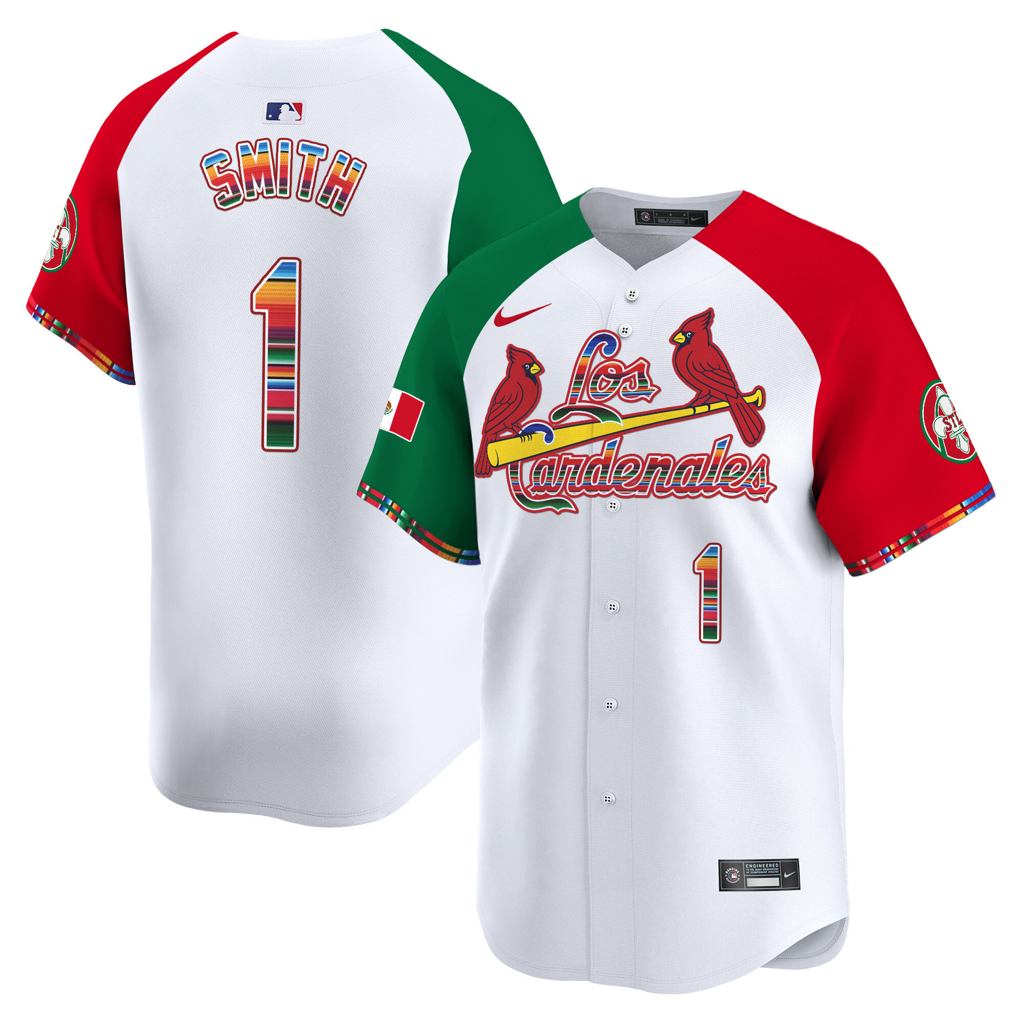 Men's St. Louis Cardinals Fiesta Cardenales Vapor Premier Limited Jersey - All Stitched