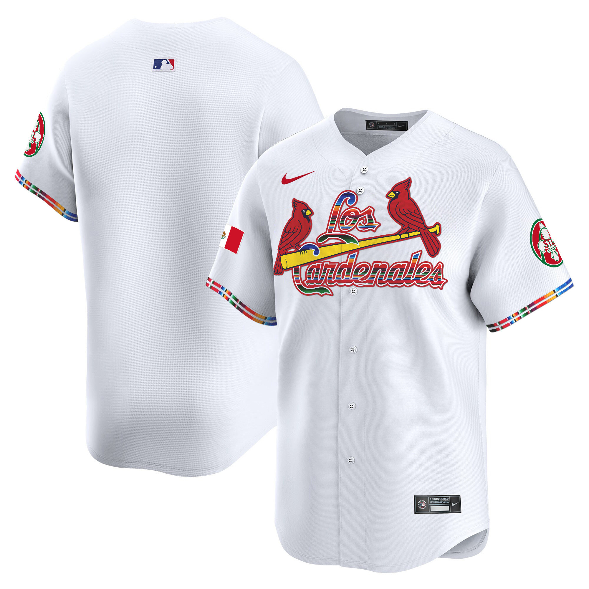 Men's St. Louis Cardinals Fiesta Cardenales Vapor Premier Limited Jersey - All Stitched