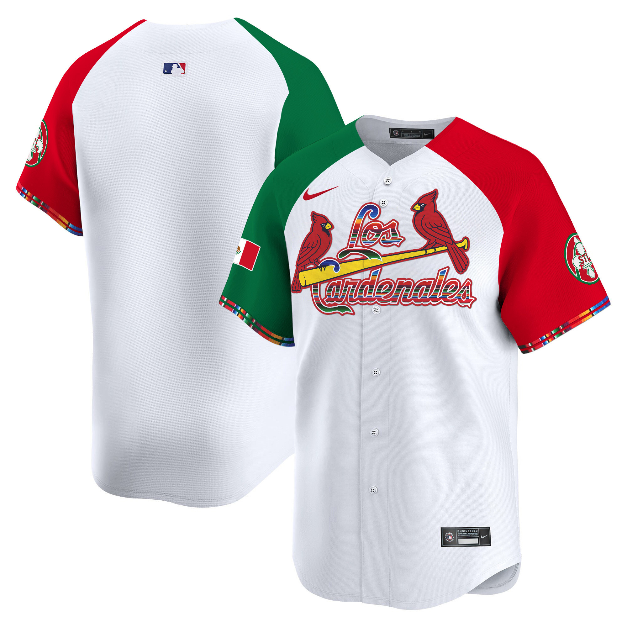 Men's St. Louis Cardinals Fiesta Cardenales Vapor Premier Limited Jersey - All Stitched
