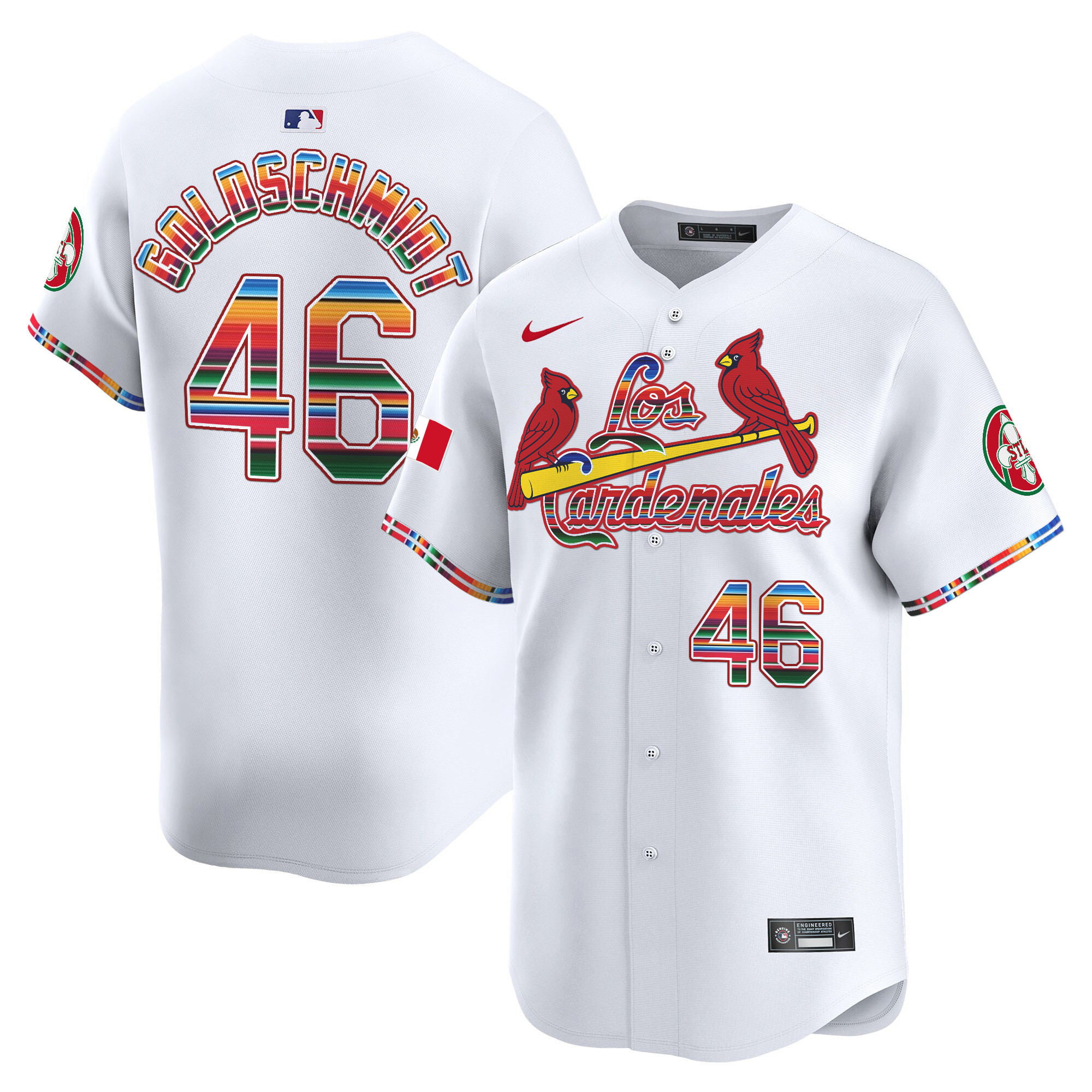 Men's St. Louis Cardinals Fiesta Cardenales Vapor Premier Limited Jersey - All Stitched