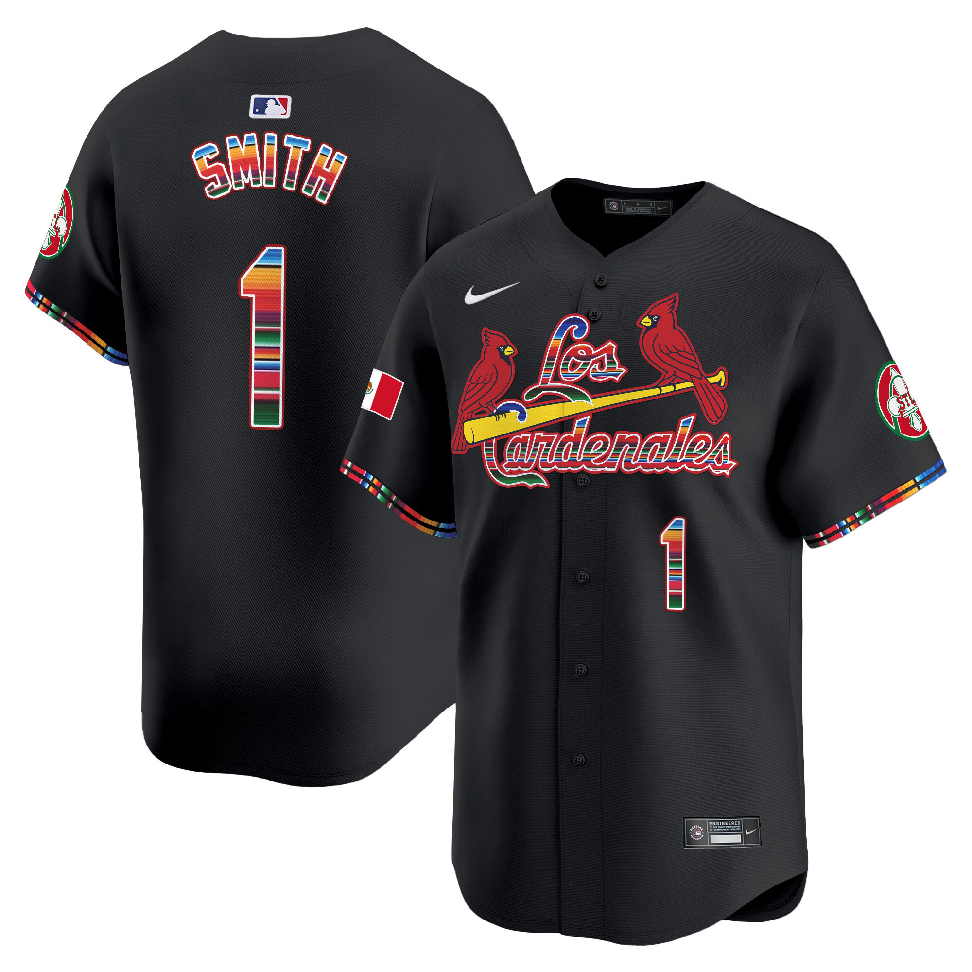 Men's St. Louis Cardinals Fiesta Cardenales Vapor Premier Limited Jersey - All Stitched