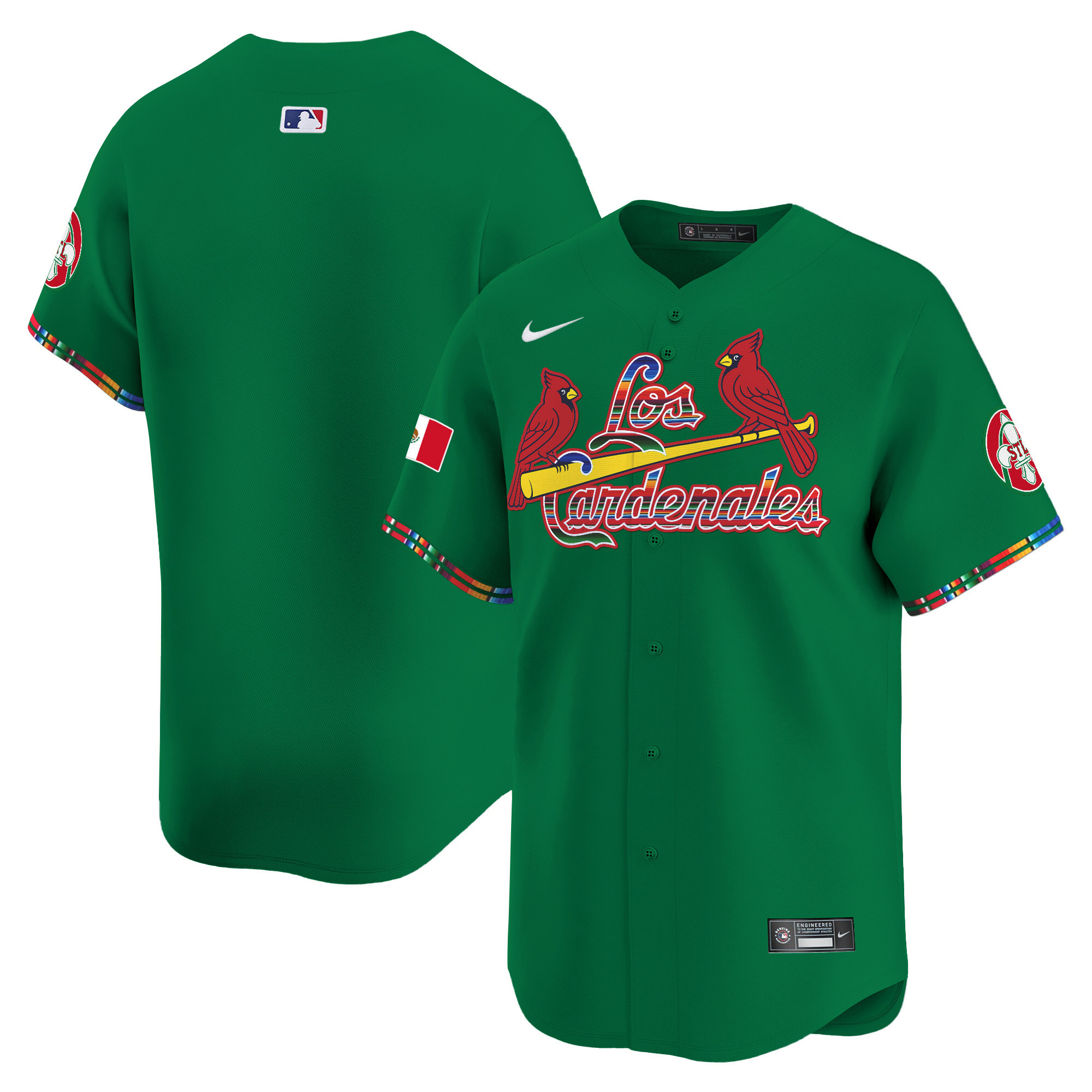 Men's St. Louis Cardinals Fiesta Cardenales Vapor Premier Limited Jersey - All Stitched