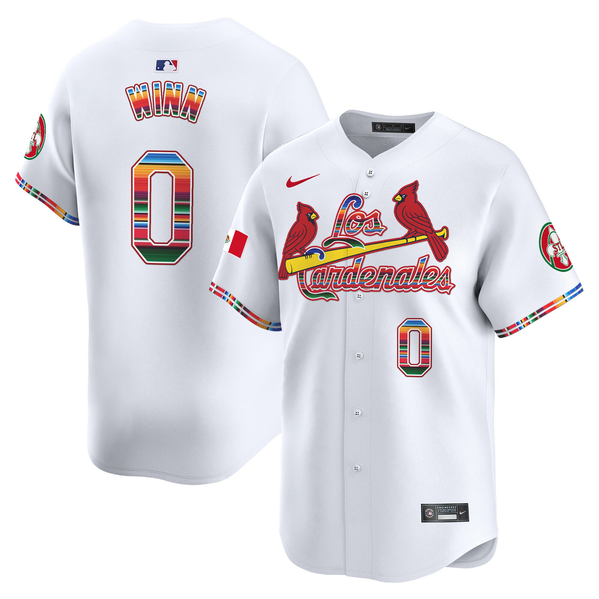 Men's St. Louis Cardinals Fiesta Cardenales Vapor Premier Limited Jersey - All Stitched