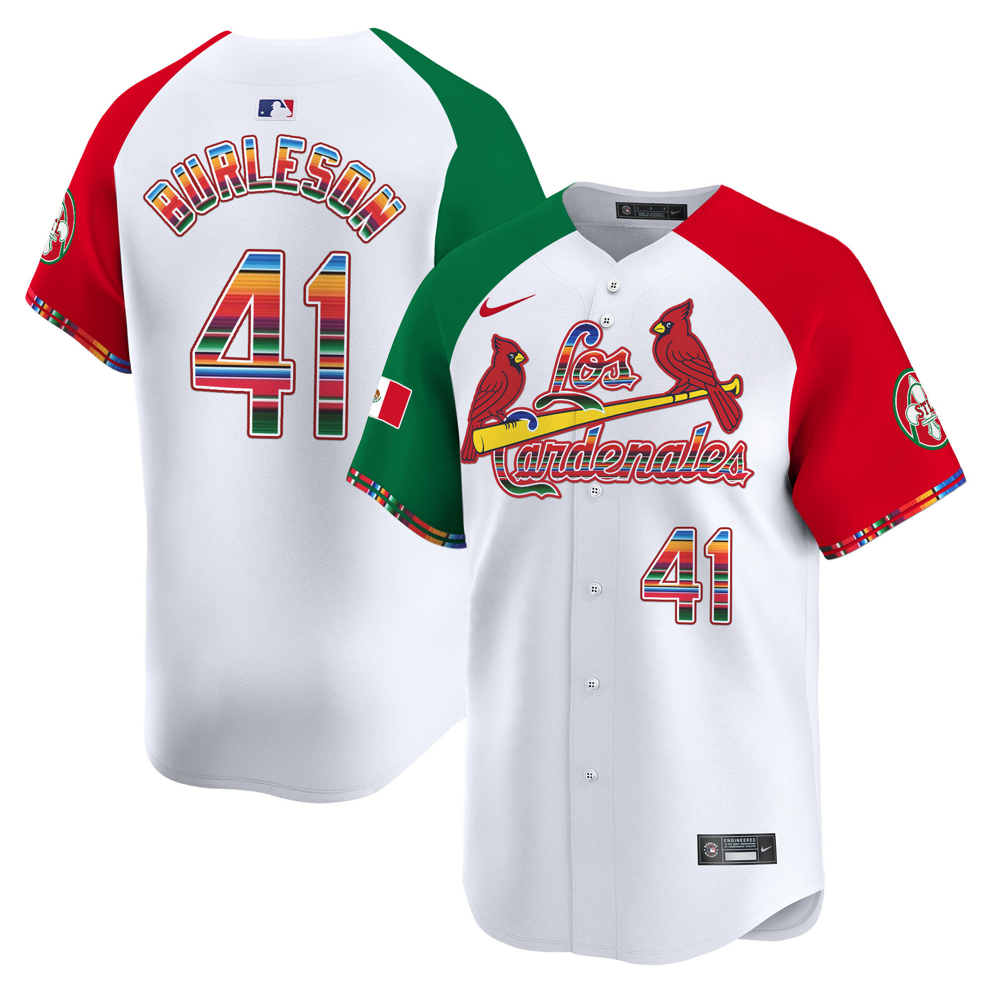 Men's St. Louis Cardinals Fiesta Cardenales Vapor Premier Limited Jersey - All Stitched