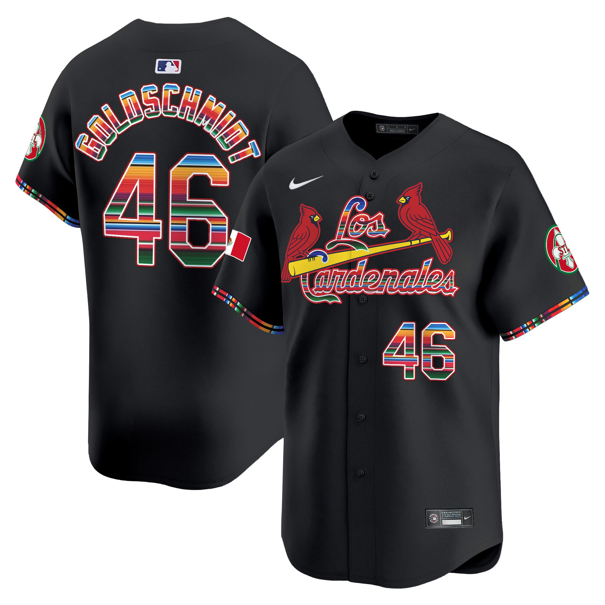 Men's St. Louis Cardinals Fiesta Cardenales Vapor Premier Limited Jersey - All Stitched