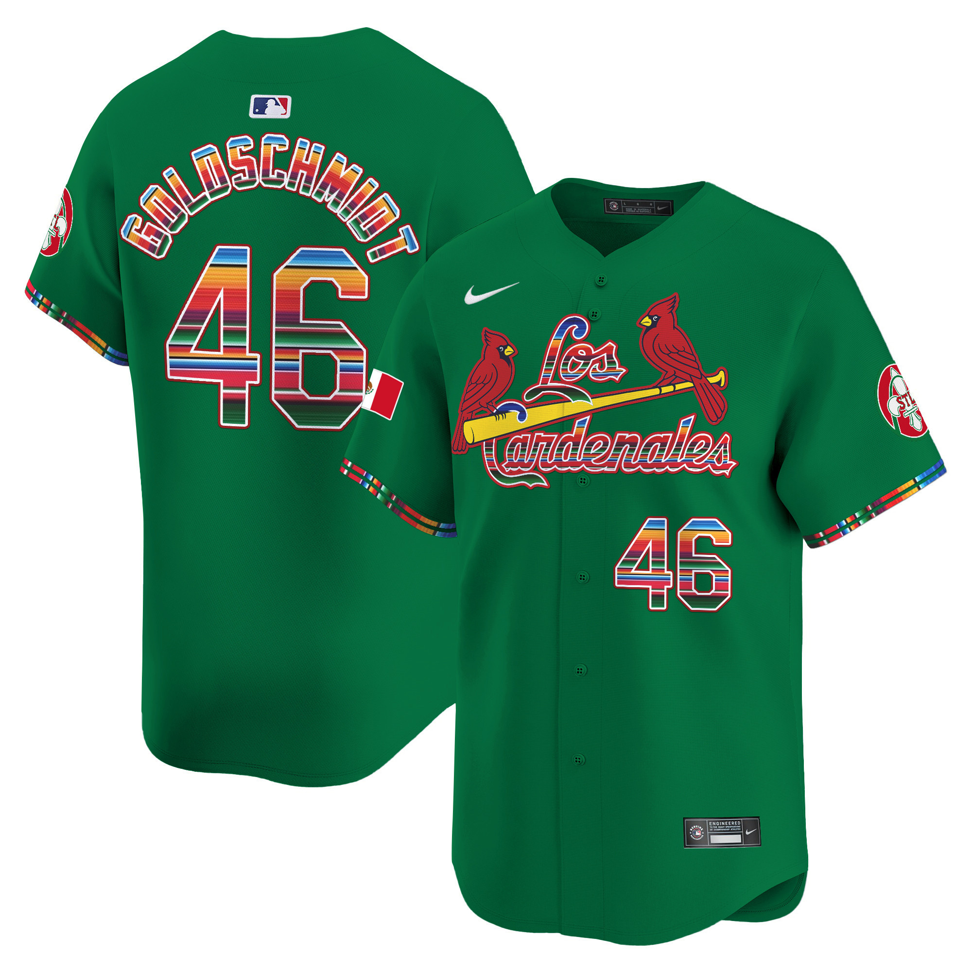 Men's St. Louis Cardinals Fiesta Cardenales Vapor Premier Limited Jersey - All Stitched