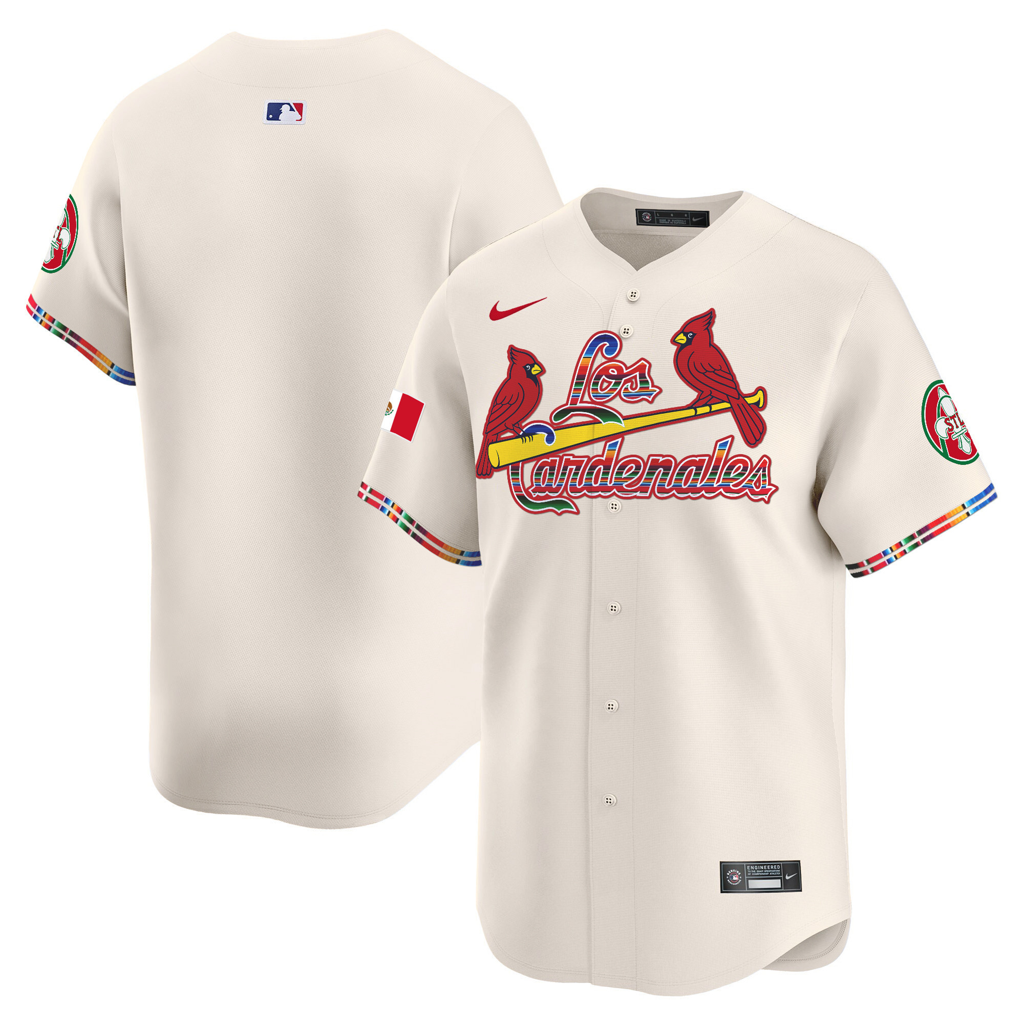 Men's St. Louis Cardinals Fiesta Cardenales Vapor Premier Limited Jersey - All Stitched