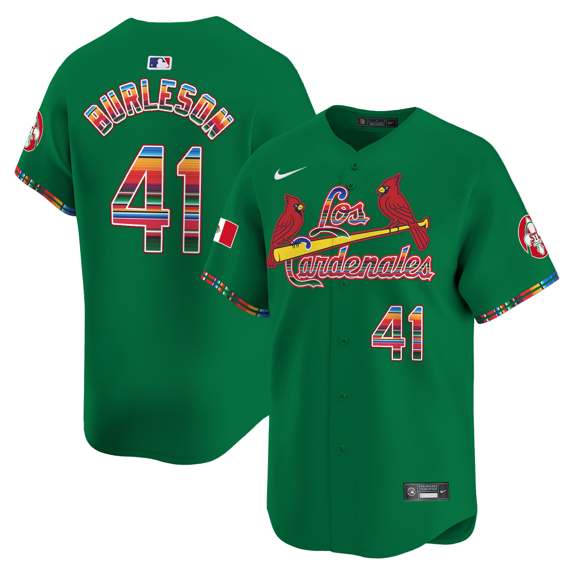 Men's St. Louis Cardinals Fiesta Cardenales Vapor Premier Limited Jersey - All Stitched