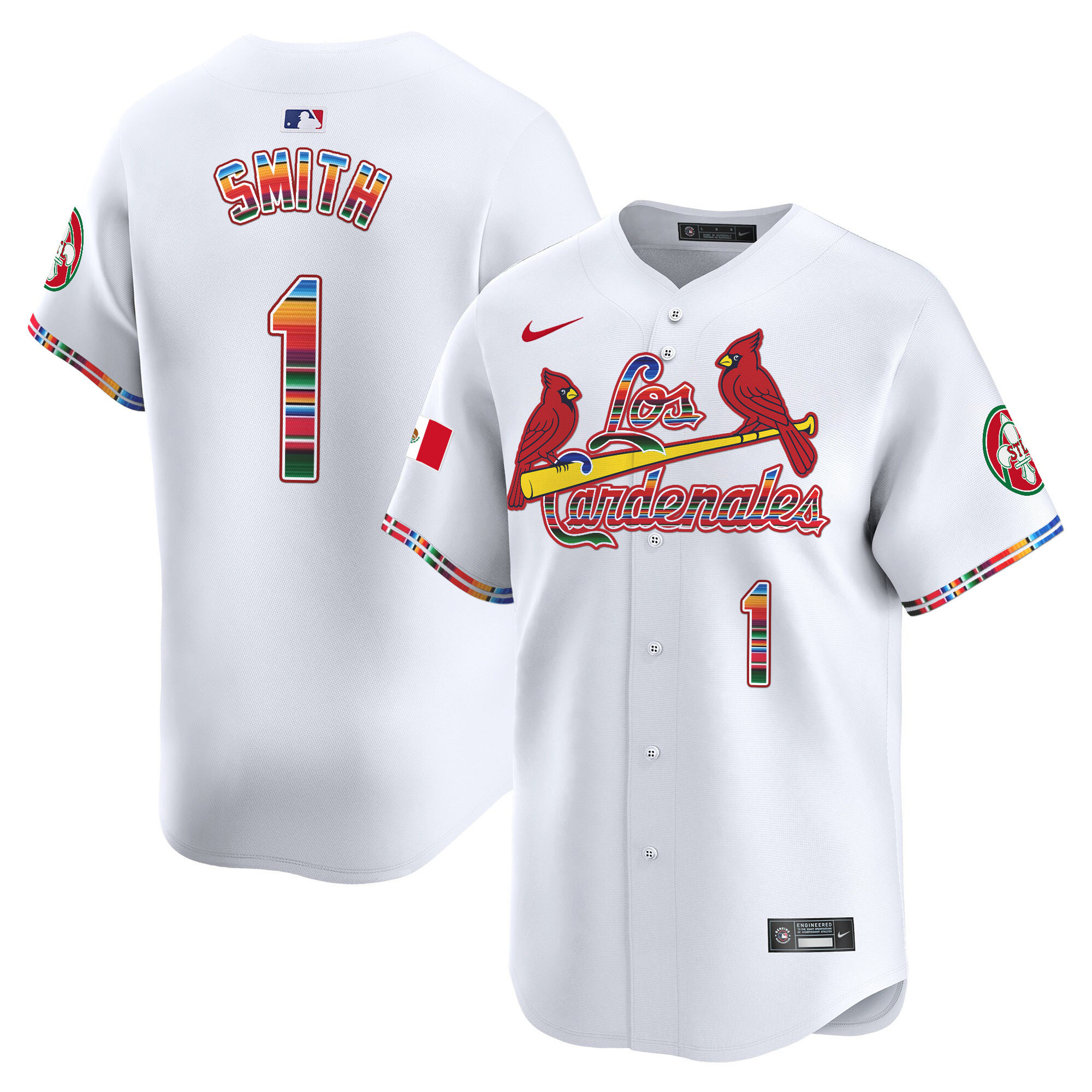 Men's St. Louis Cardinals Fiesta Cardenales Vapor Premier Limited Jersey - All Stitched