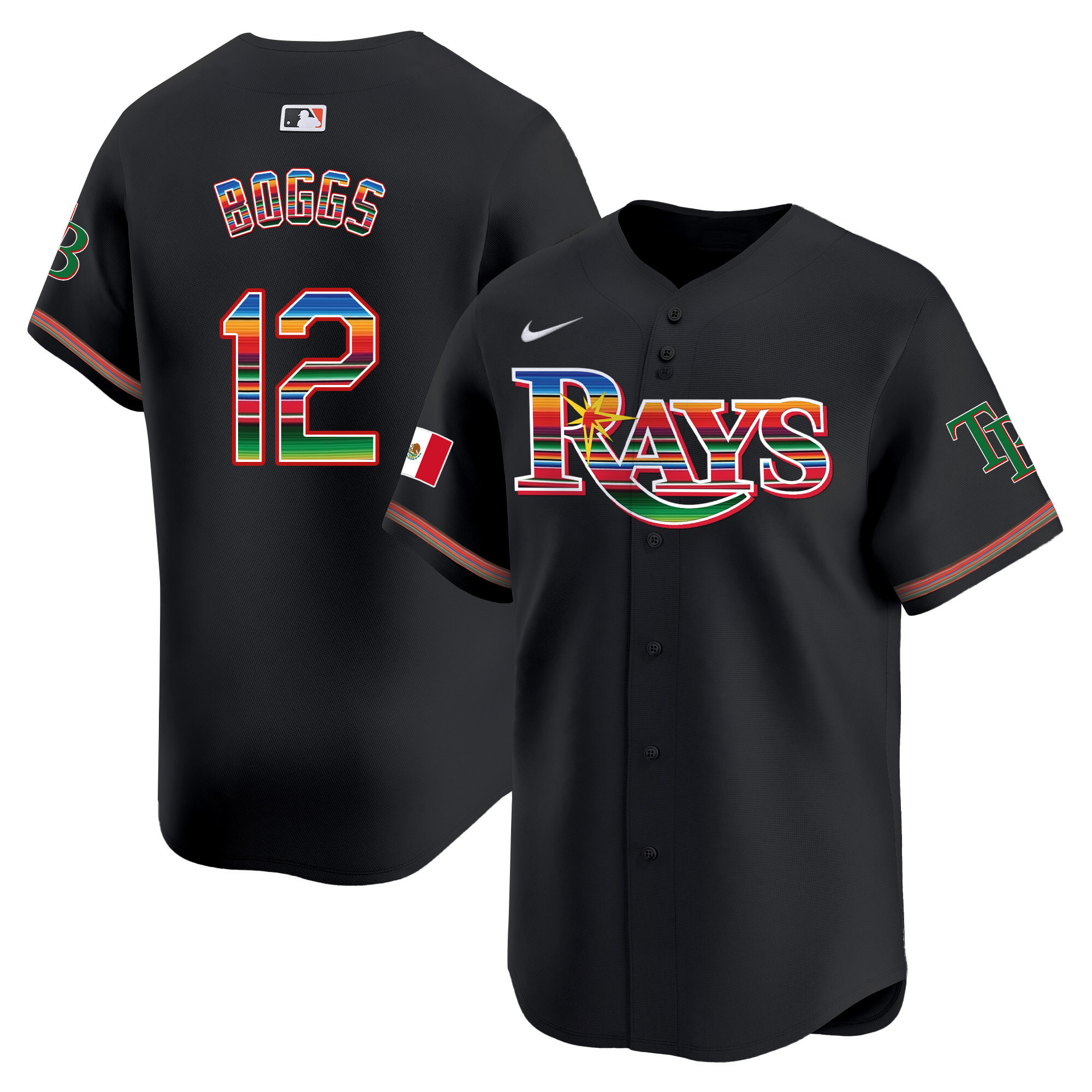 Men's Tampa Bay Rays Mexico Vapor Premier Limited Jersey - All Stitched