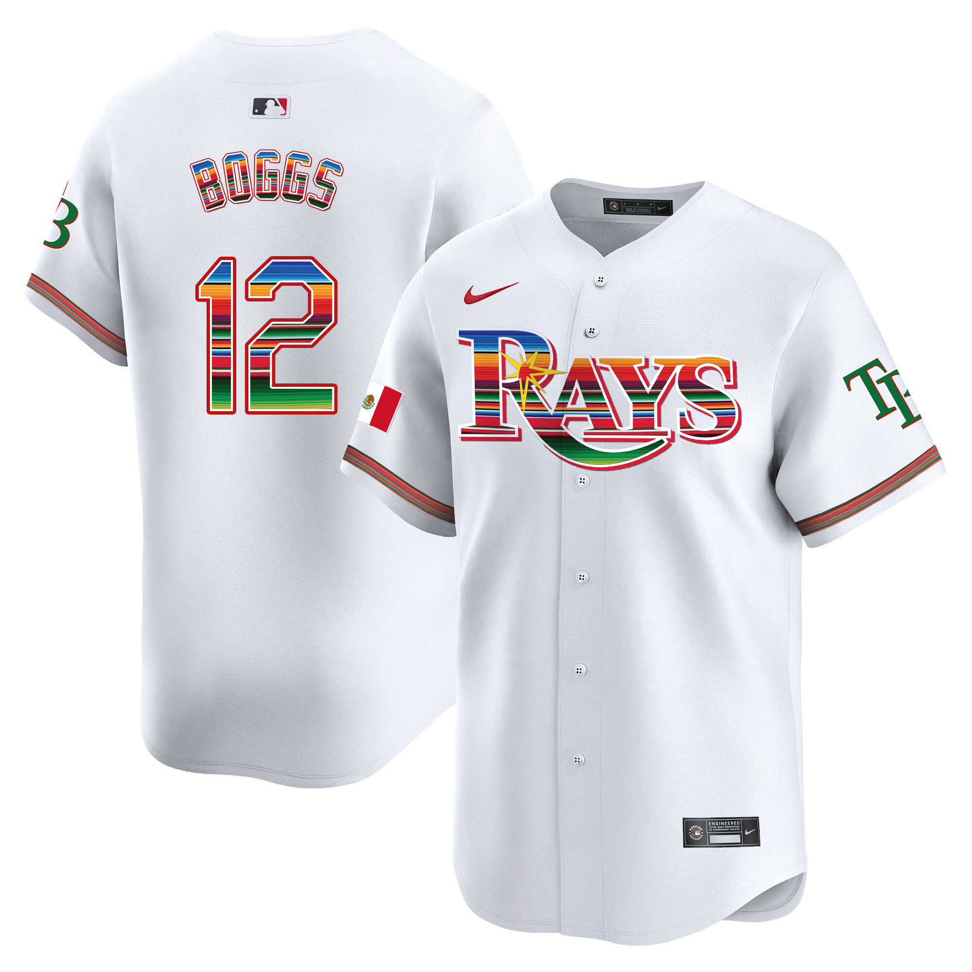 Men's Tampa Bay Rays Mexico Vapor Premier Limited Jersey - All Stitched
