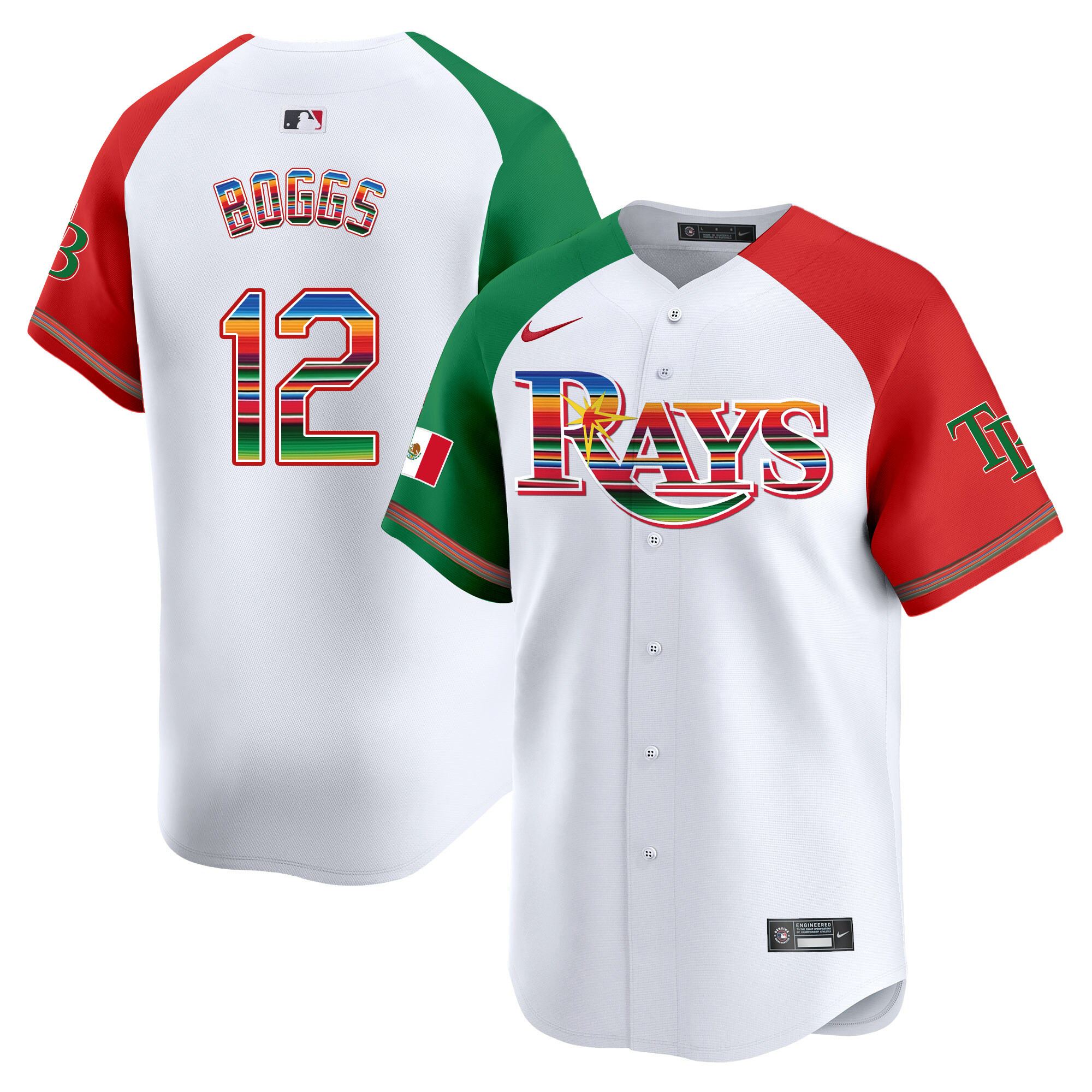 Men's Tampa Bay Rays Mexico Vapor Premier Limited Jersey - All Stitched