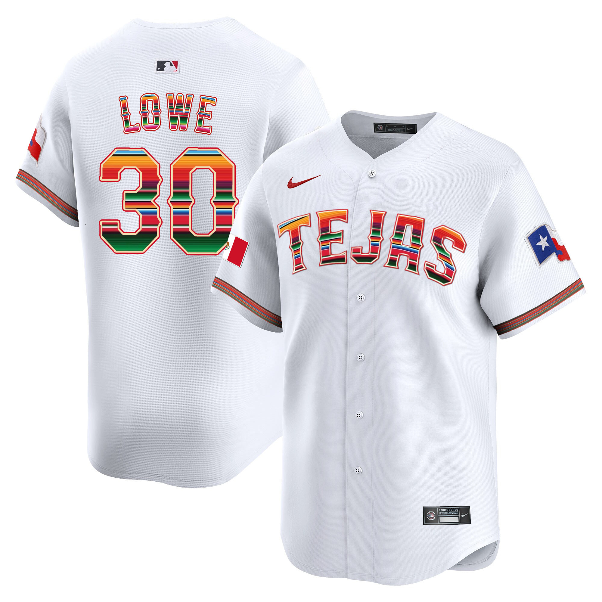 Men's Texas Rangers Mexico Vapor Premier Limited Jersey V2 - All Stitched