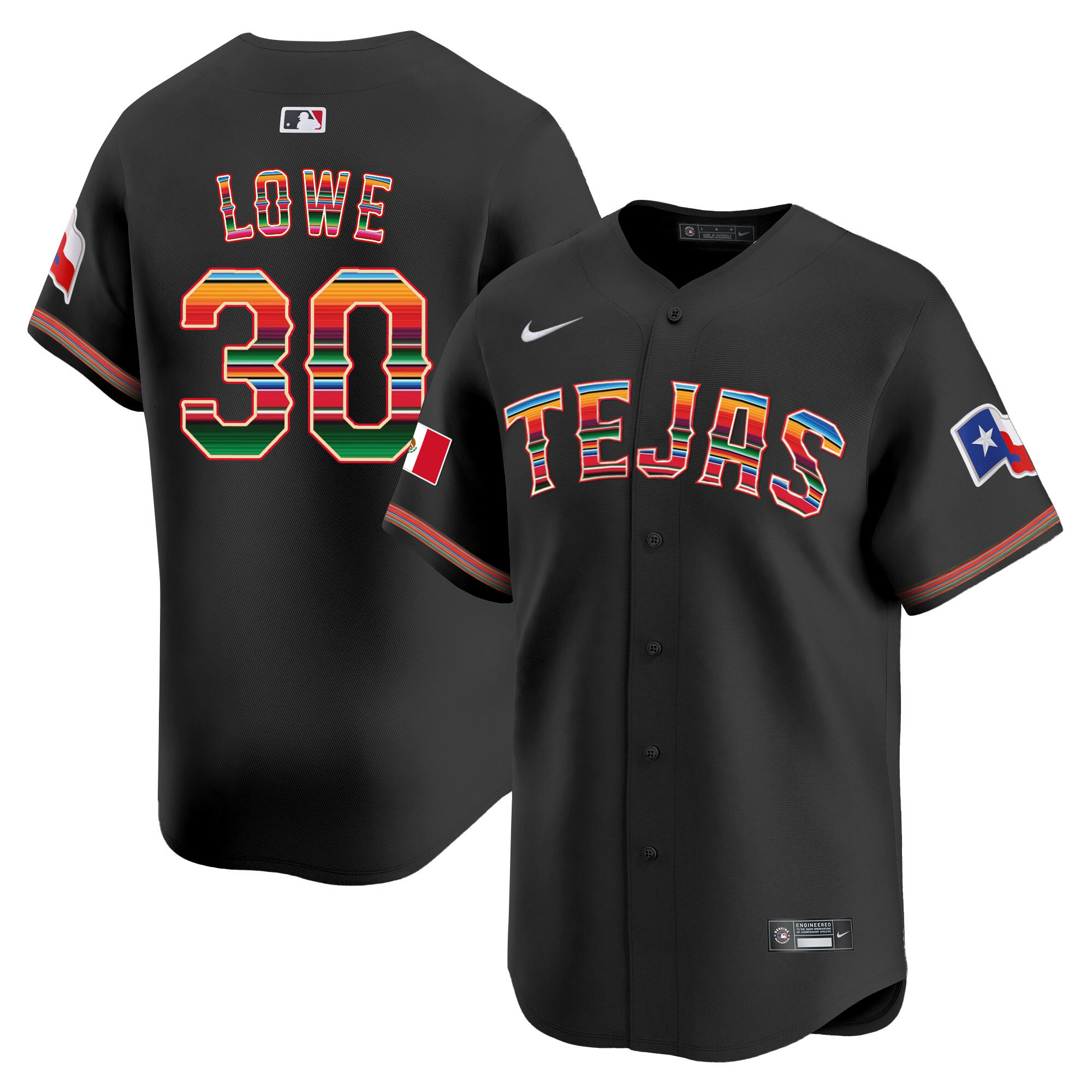Men's Texas Rangers Mexico Vapor Premier Limited Jersey V2 - All Stitched