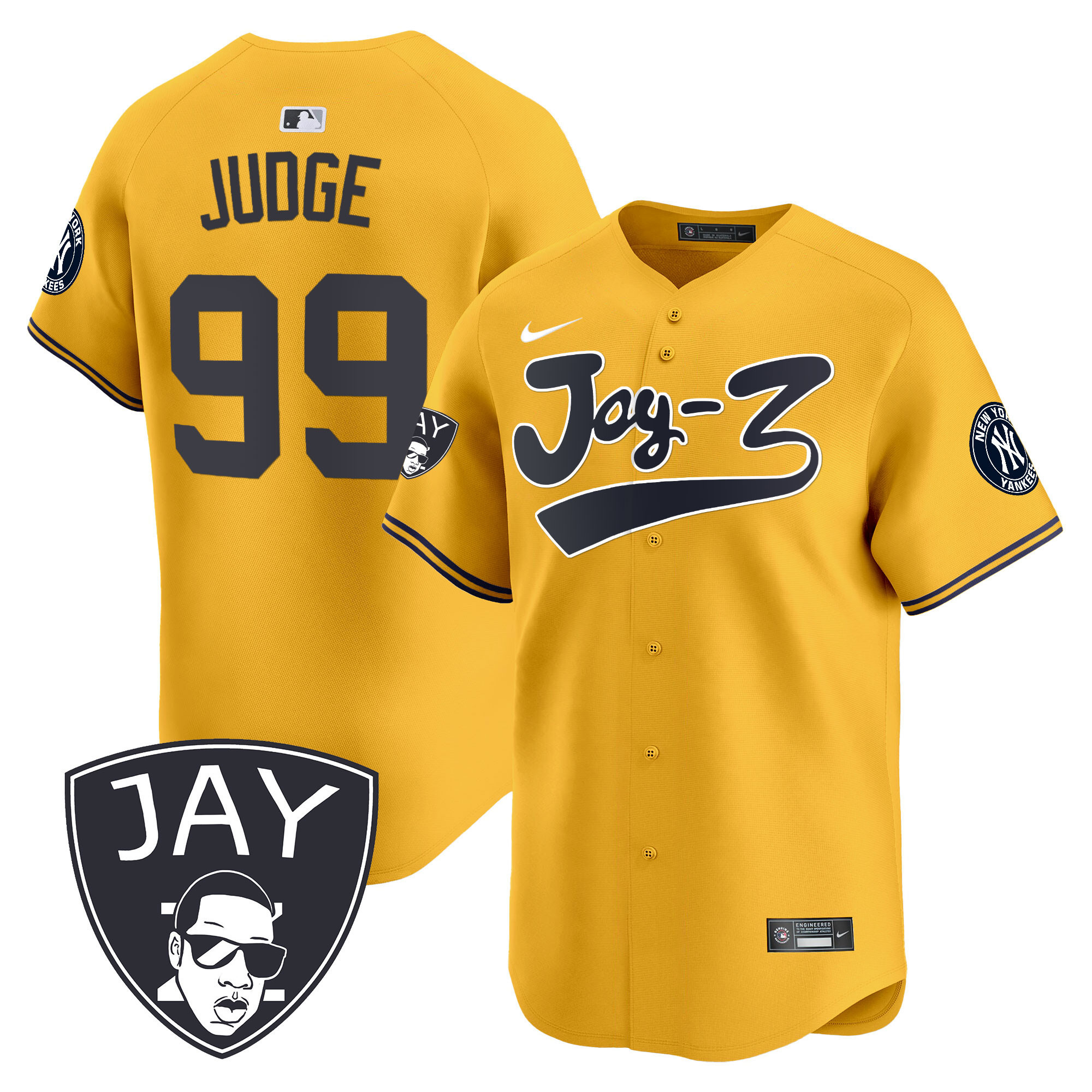 Men's Yankees Jay-Z Vapor Premier Limited Jersey V2 - All Stitched