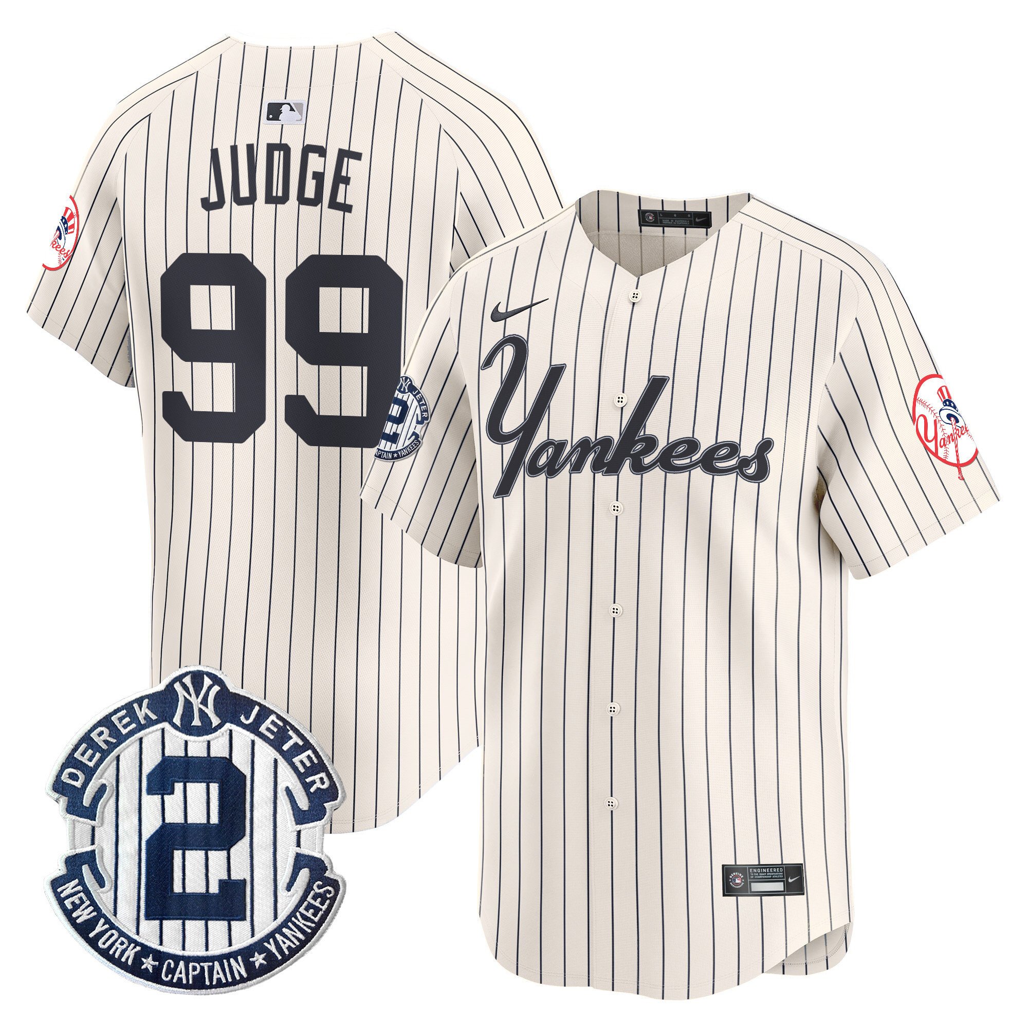 Men's Yankees Throwback Vapor Premier Limited Jersey - All Stitched