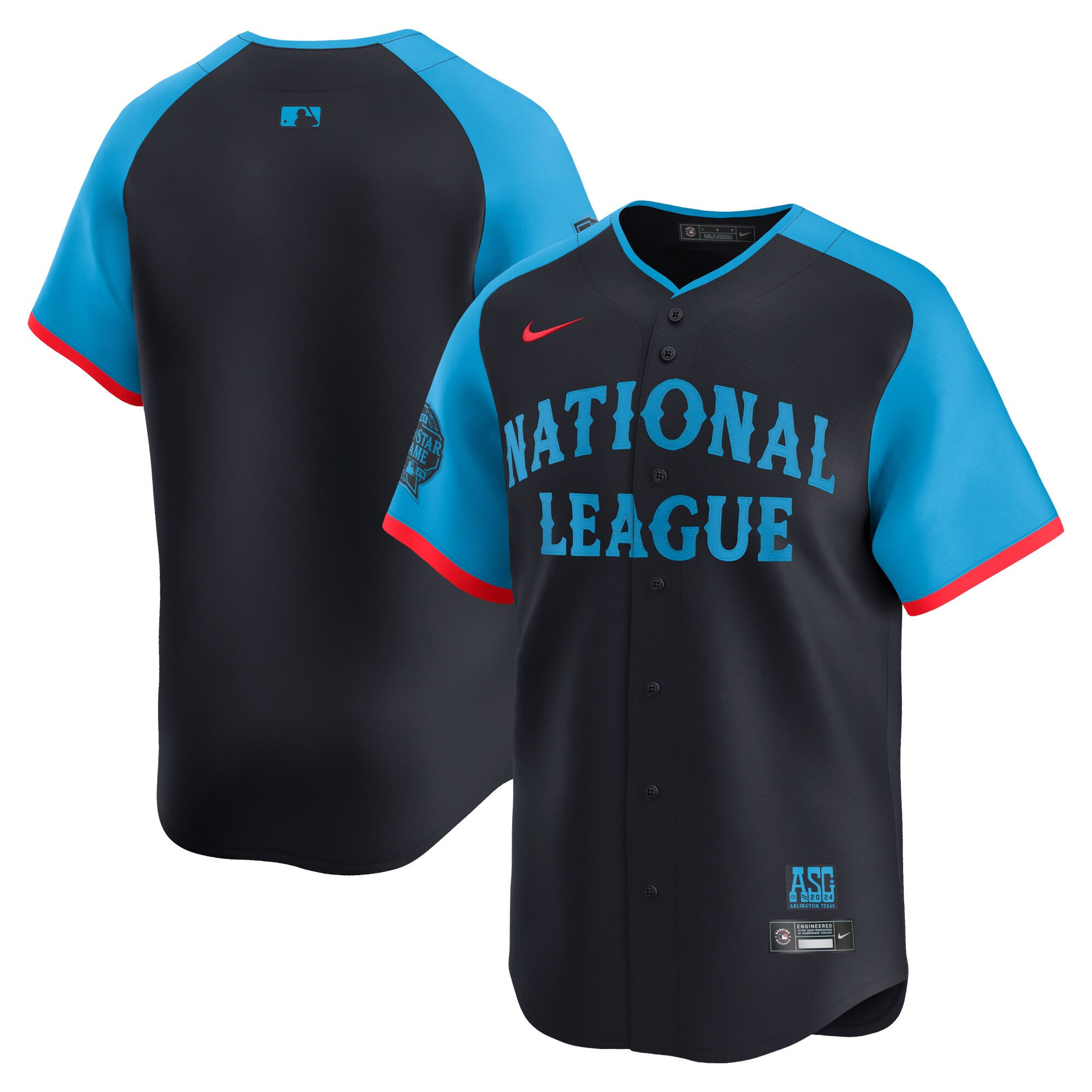 National League 2024 All-Star Game Limited Jersey - Navy - All Stitched