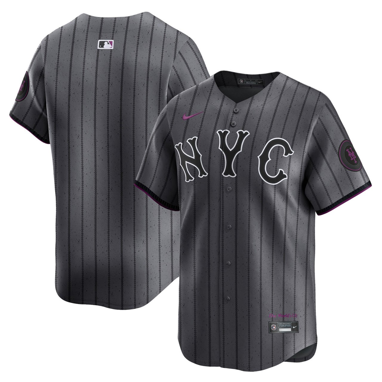 New York Mets Limited City Connect Jersey - All Stitched