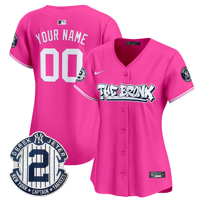 New York Yankees The Bronx Graffiti Vapor Premier Limited Custom Jersey - All Stitched