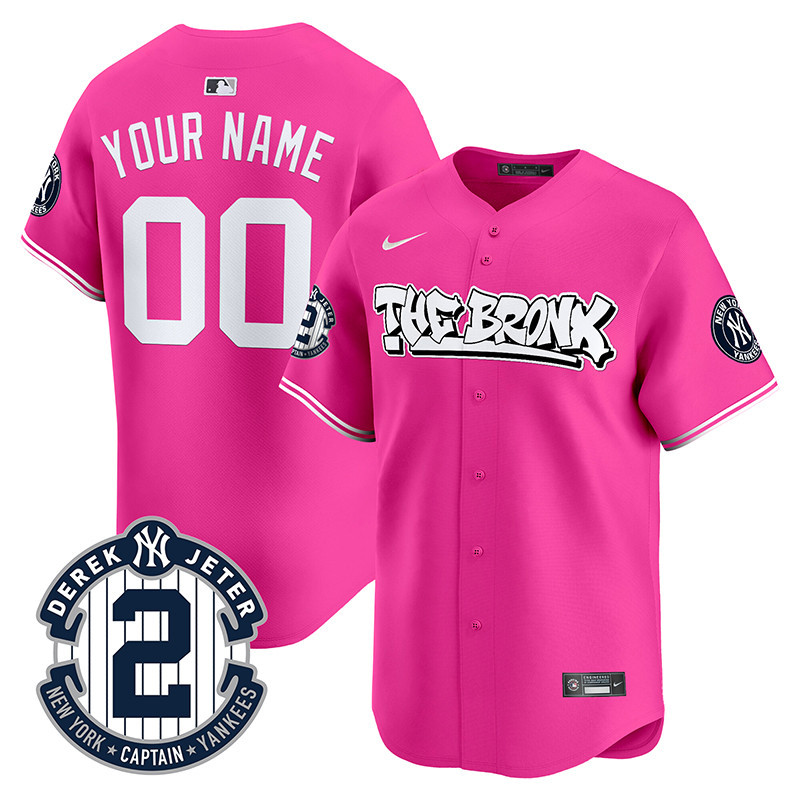 New York Yankees The Bronx Graffiti Vapor Premier Limited Custom Jersey - All Stitched