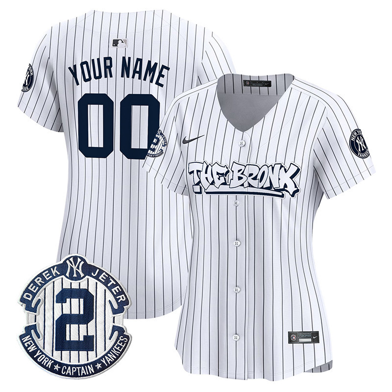 New York Yankees The Bronx Graffiti Vapor Premier Limited Custom Jersey - All Stitched
