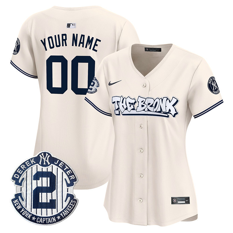 New York Yankees The Bronx Graffiti Vapor Premier Limited Custom Jersey - All Stitched
