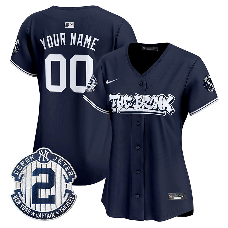 New York Yankees The Bronx Graffiti Vapor Premier Limited Custom Jersey - All Stitched