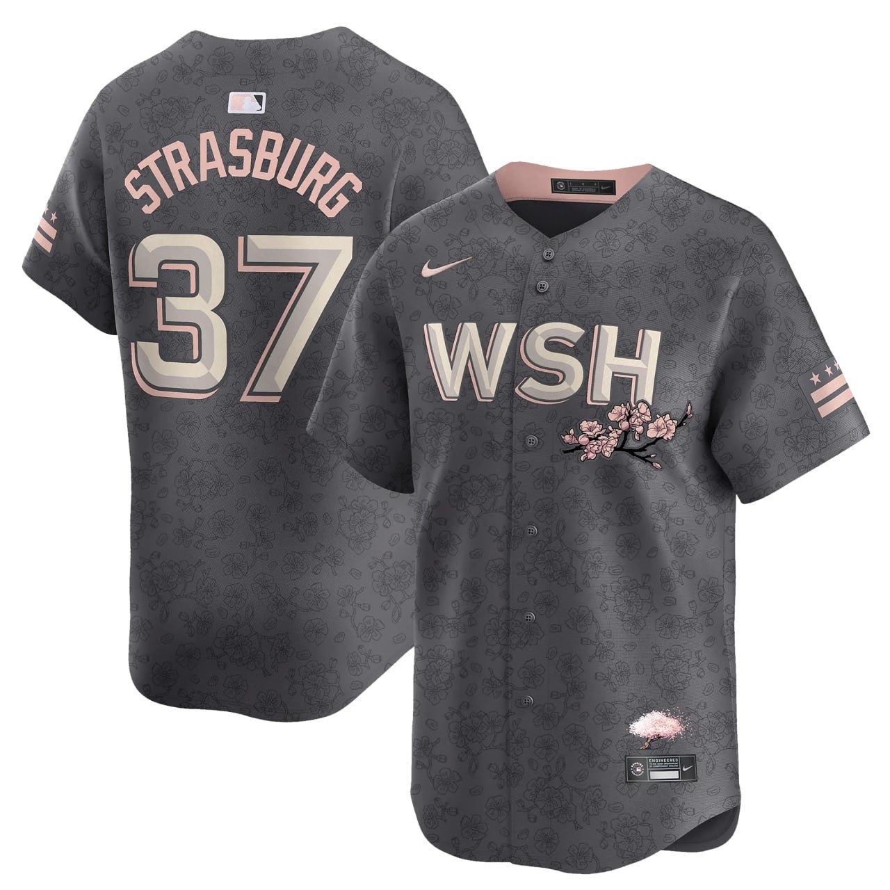 Stephen Strasburg Washington Nationals City Connect Limited Jersey - All Stitched