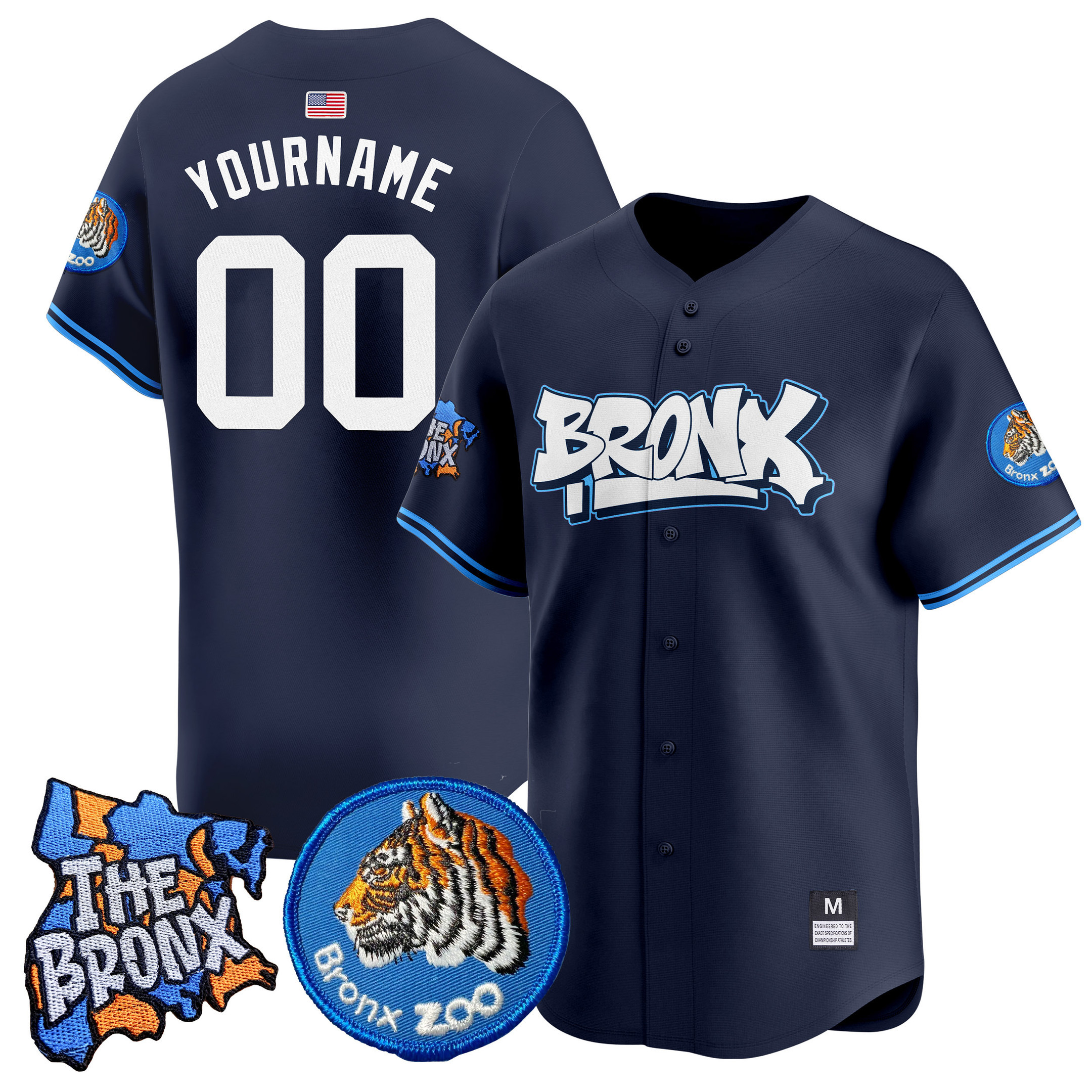 The Bronx Graffiti Vapor Premier Limited Jersey - All Stitched