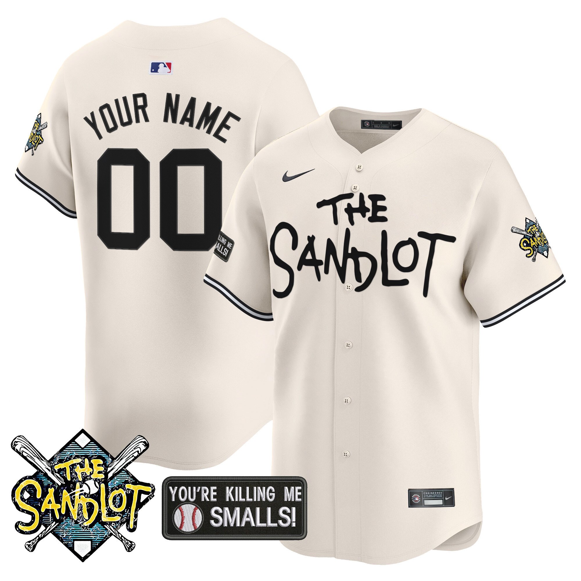 The Sandlot Vapor Premier Limited Custom Jersey - All Stitched