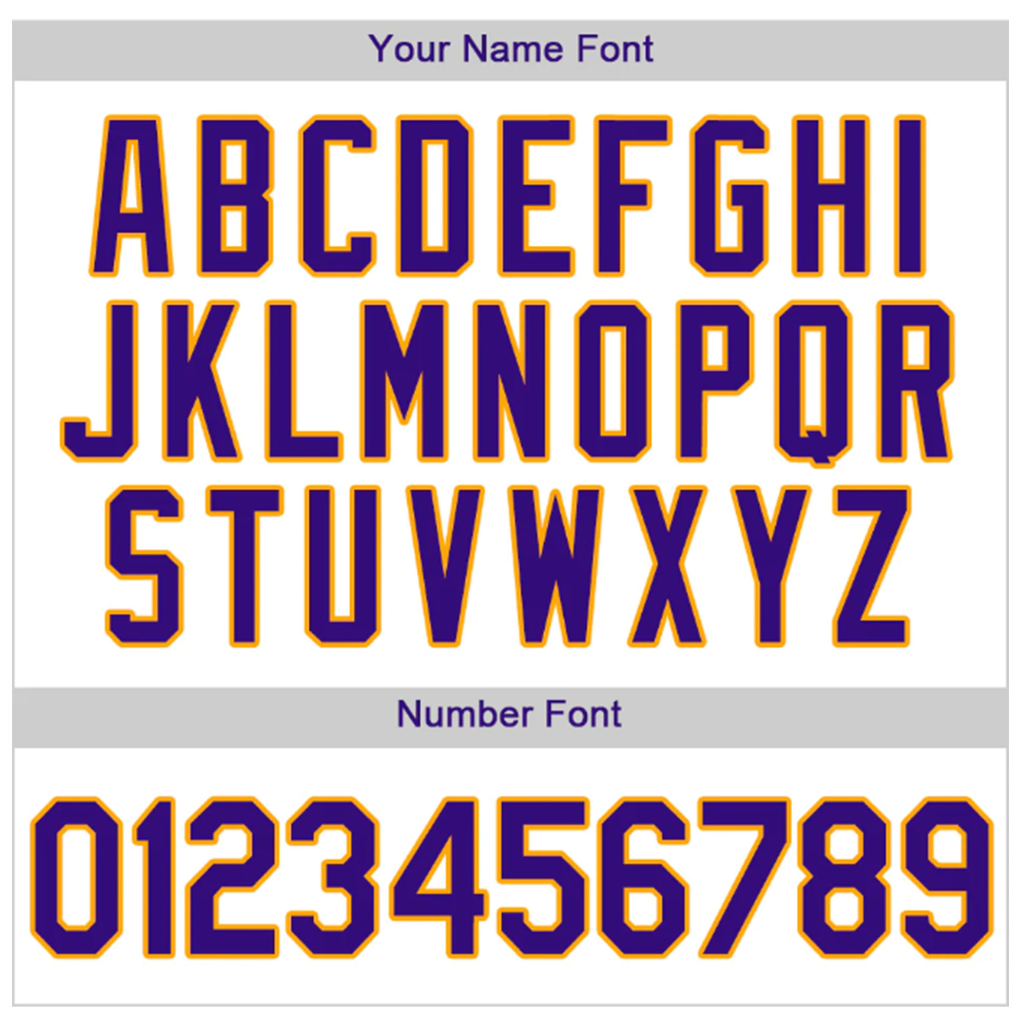 White Purple Pinstripe Purple-Gold Custom Baseball Jersey