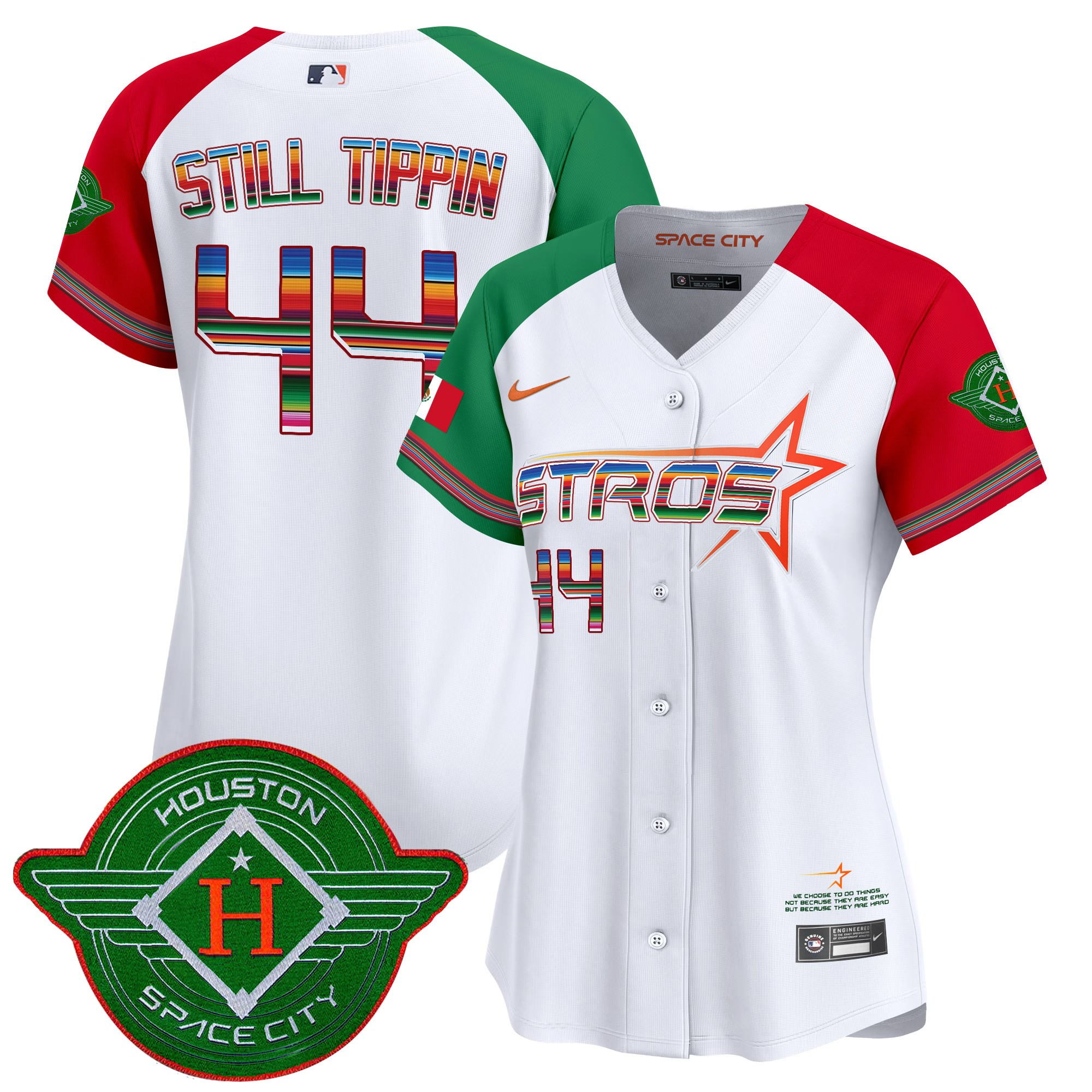 Women's Astros 2025 City Connect Mexico Vapor Premier Limited Jersey - All Stitched