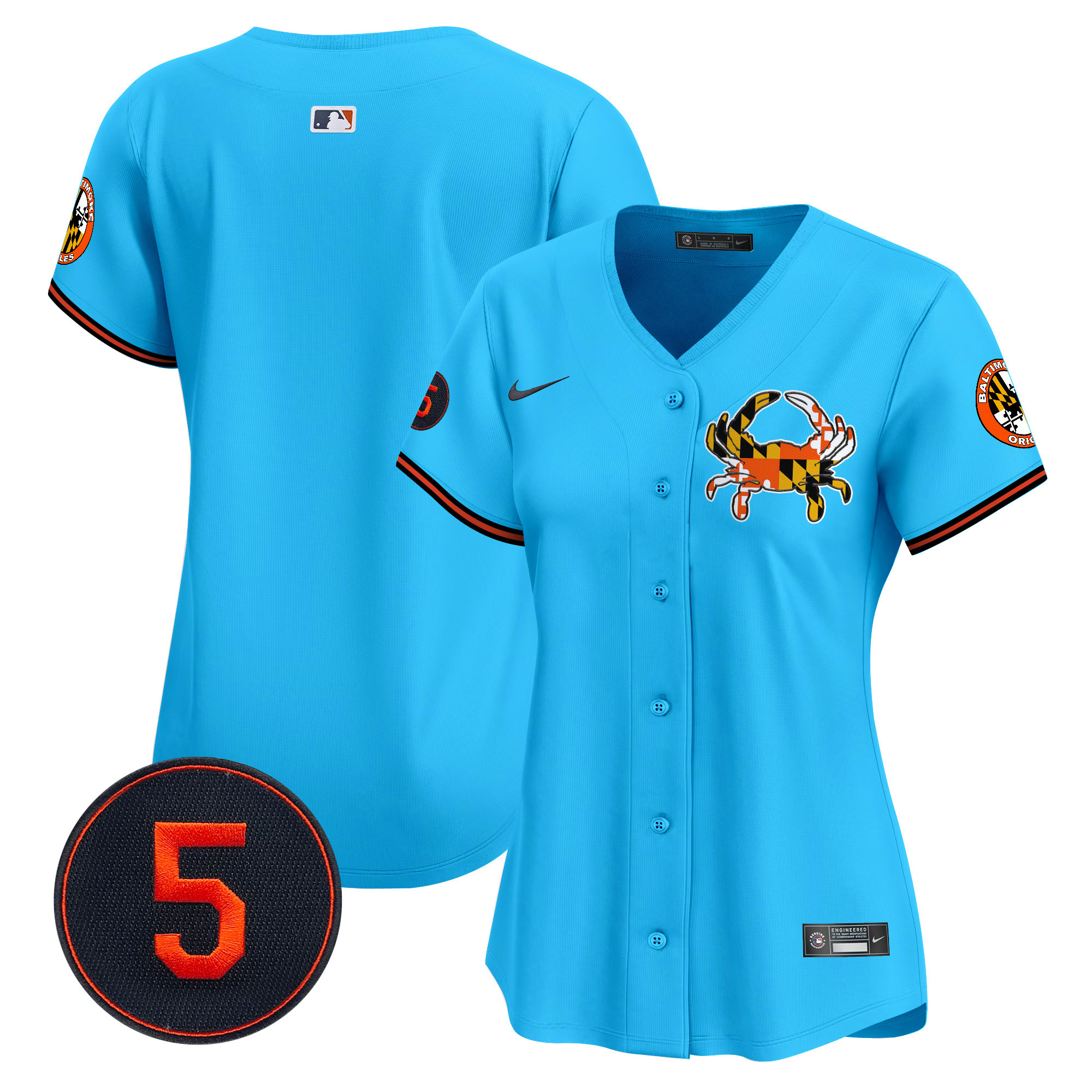 Women’s Baltimore Orioles Robinson Patch Vapor Premier Limited Jersey V3 - All Stitched