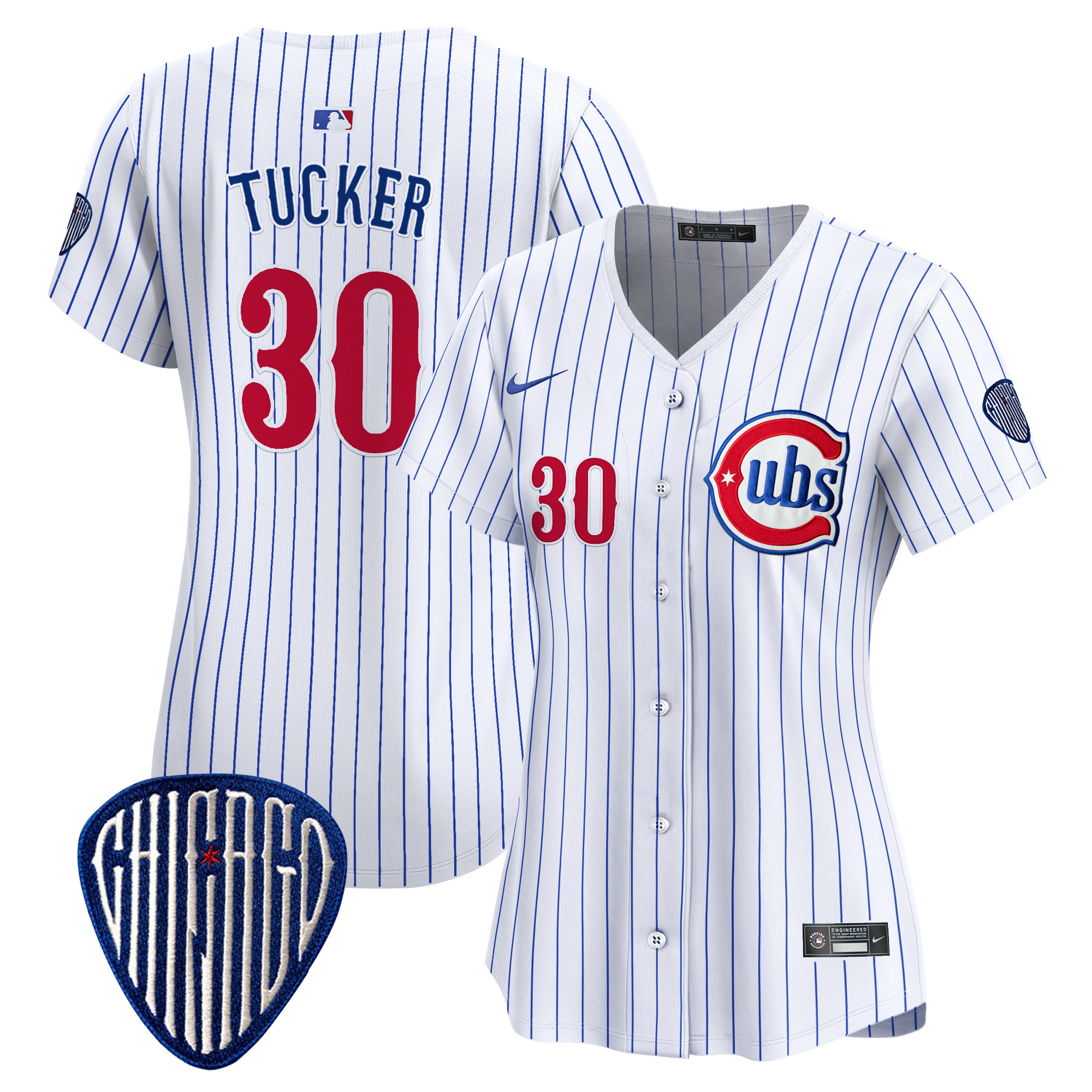 Women's Chicago Cubs Blue Alternate Vapor Premier Limited Jersey - All Stitched