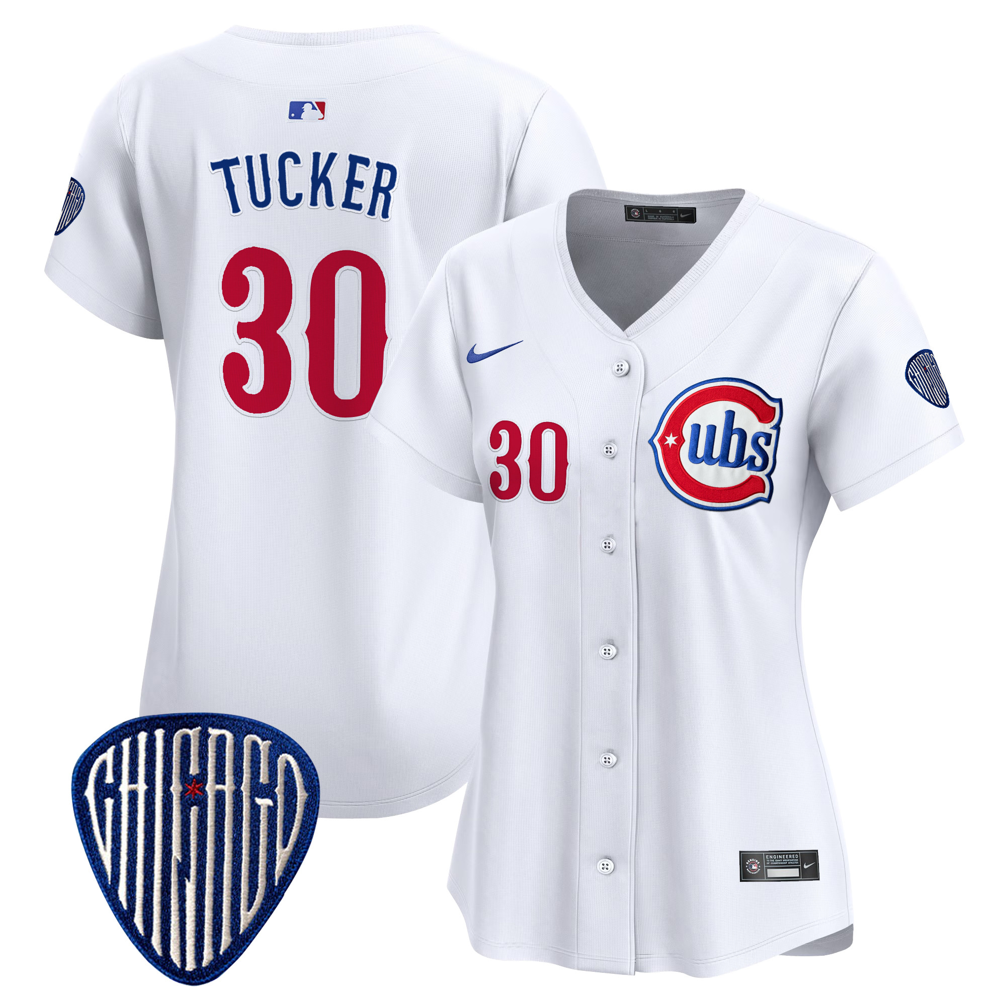 Women's Chicago Cubs Blue Alternate Vapor Premier Limited Jersey - All Stitched