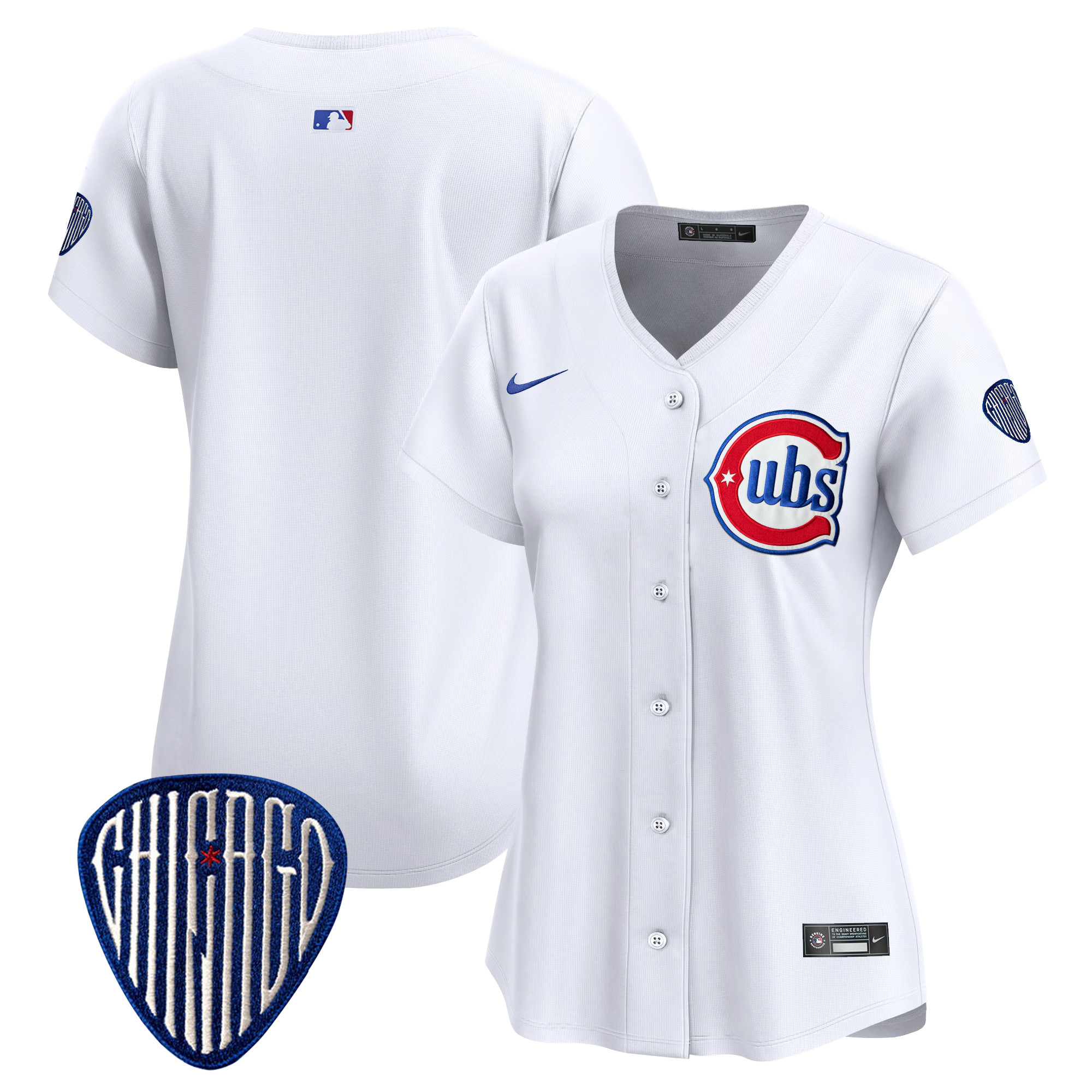 Women's Chicago Cubs Blue Alternate Vapor Premier Limited Jersey - All Stitched