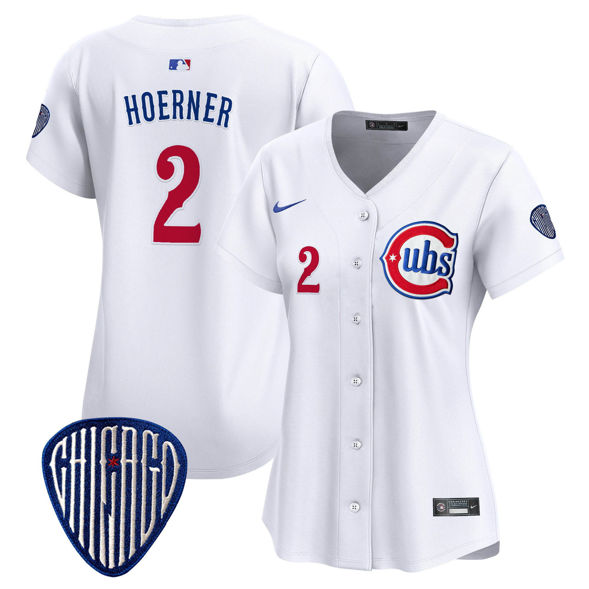 Women's Chicago Cubs Blue Alternate Vapor Premier Limited Jersey - All Stitched