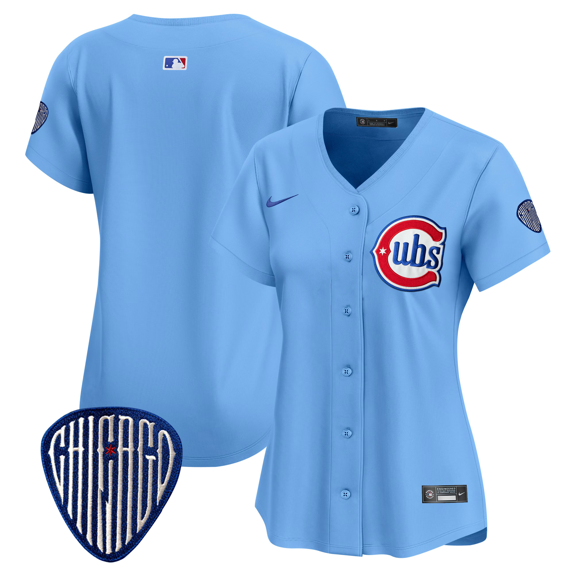Women's Chicago Cubs Blue Alternate Vapor Premier Limited Jersey - All Stitched