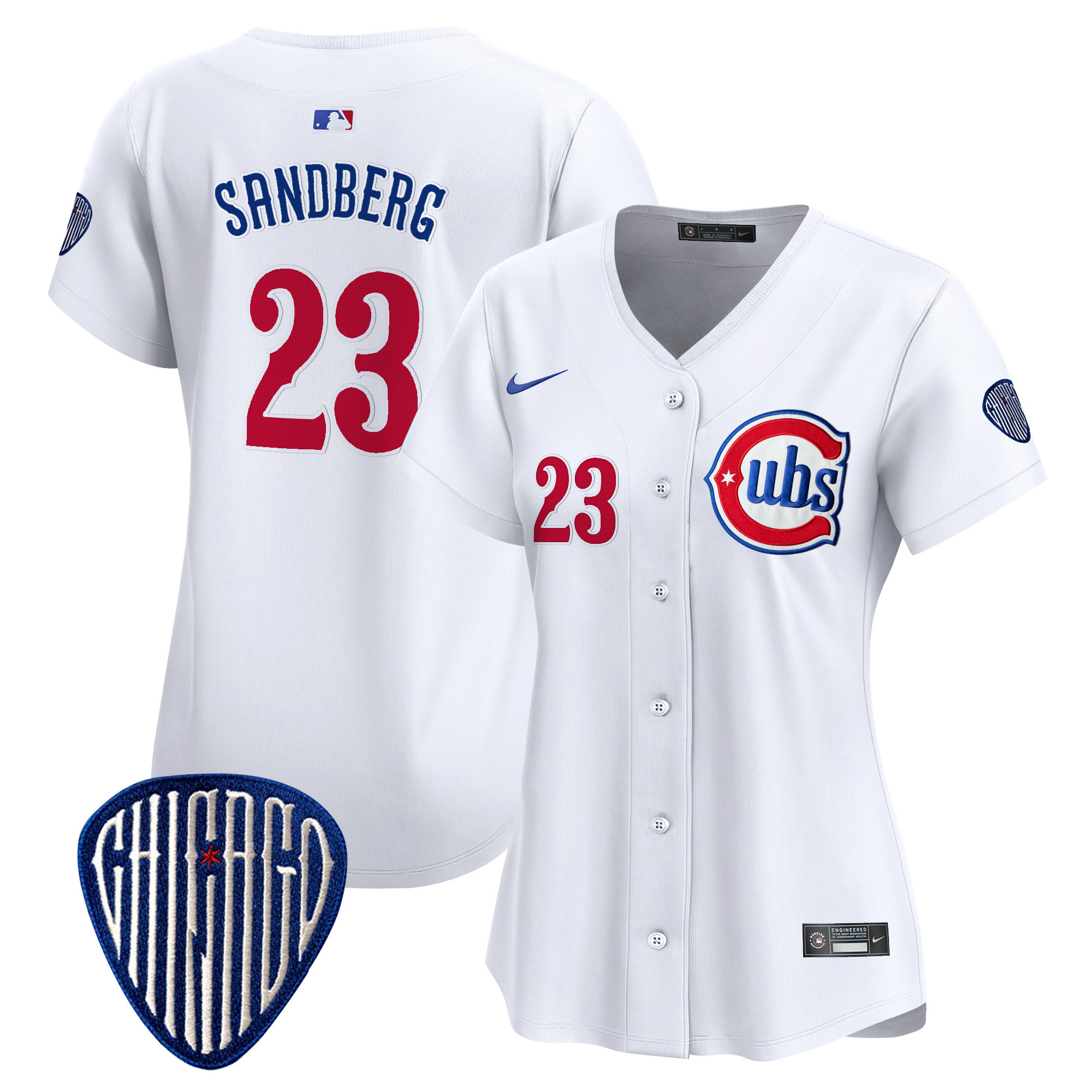 Women's Chicago Cubs Blue Alternate Vapor Premier Limited Jersey - All Stitched