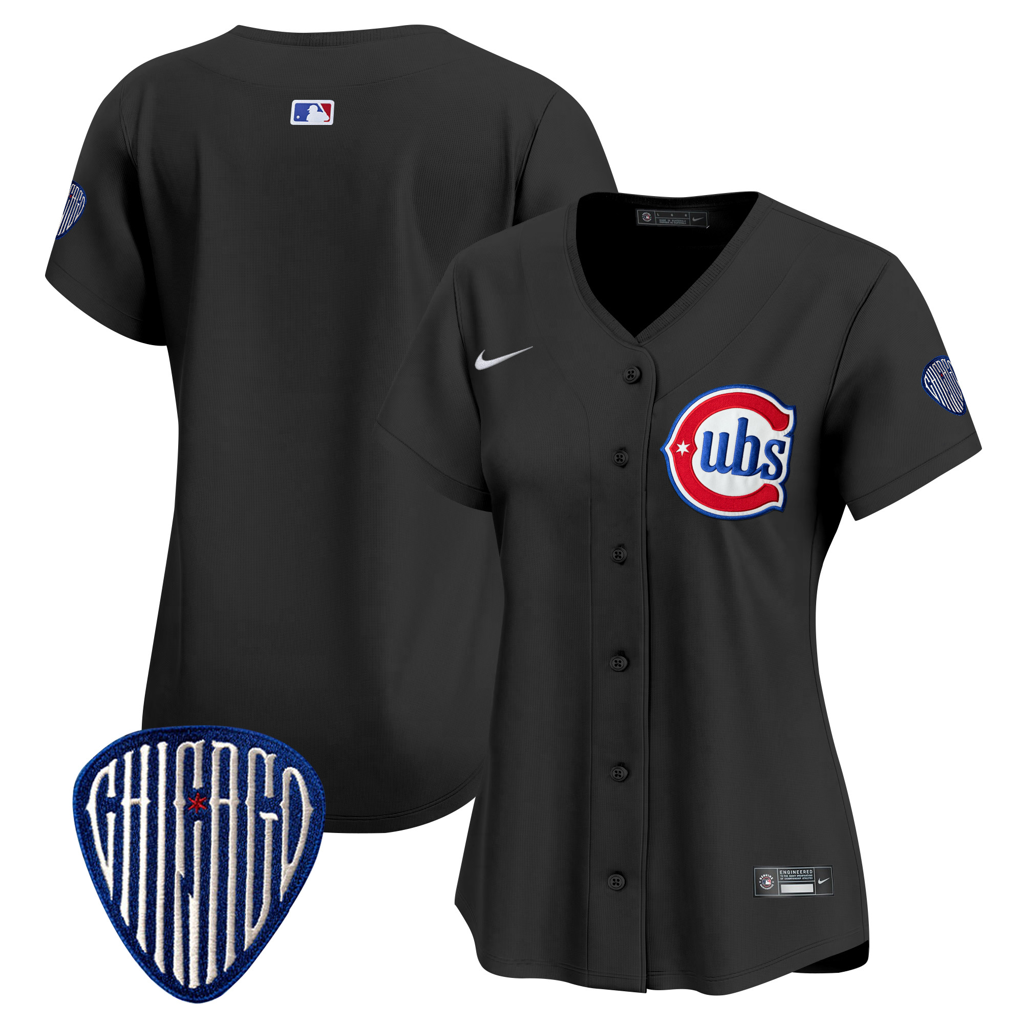Women's Chicago Cubs Blue Alternate Vapor Premier Limited Jersey - All Stitched