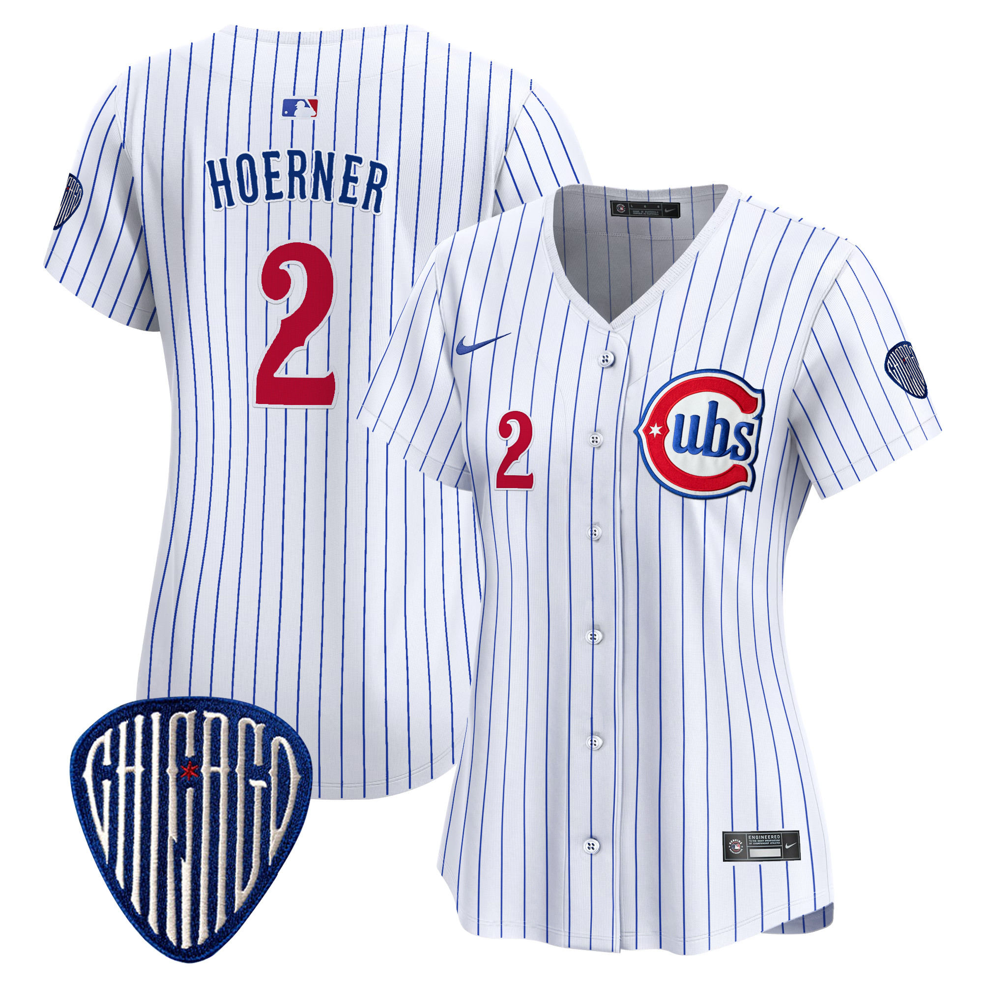 Women's Chicago Cubs Blue Alternate Vapor Premier Limited Jersey - All Stitched