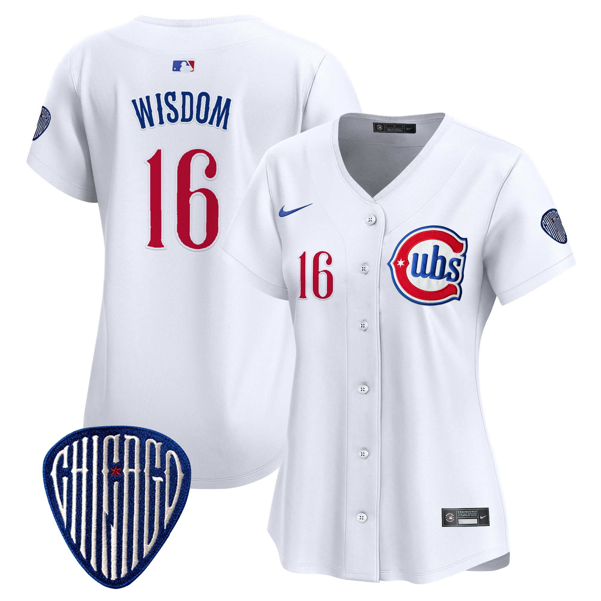 Women's Chicago Cubs Blue Alternate Vapor Premier Limited Jersey - All Stitched