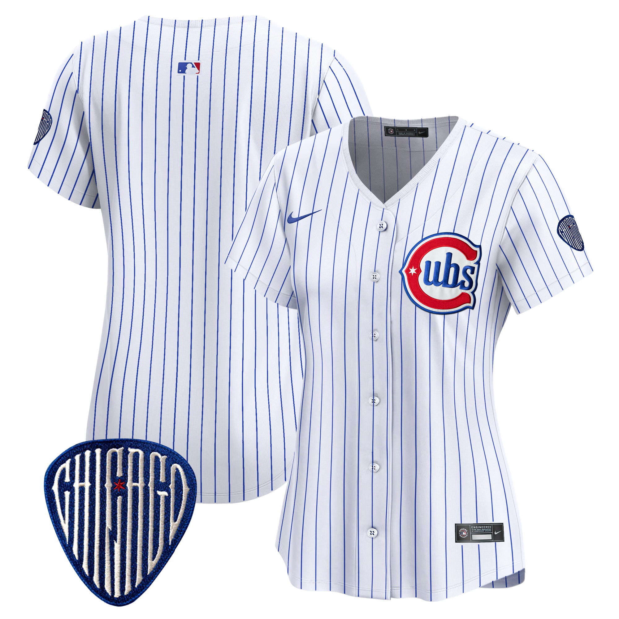 Women's Chicago Cubs Blue Alternate Vapor Premier Limited Jersey - All Stitched