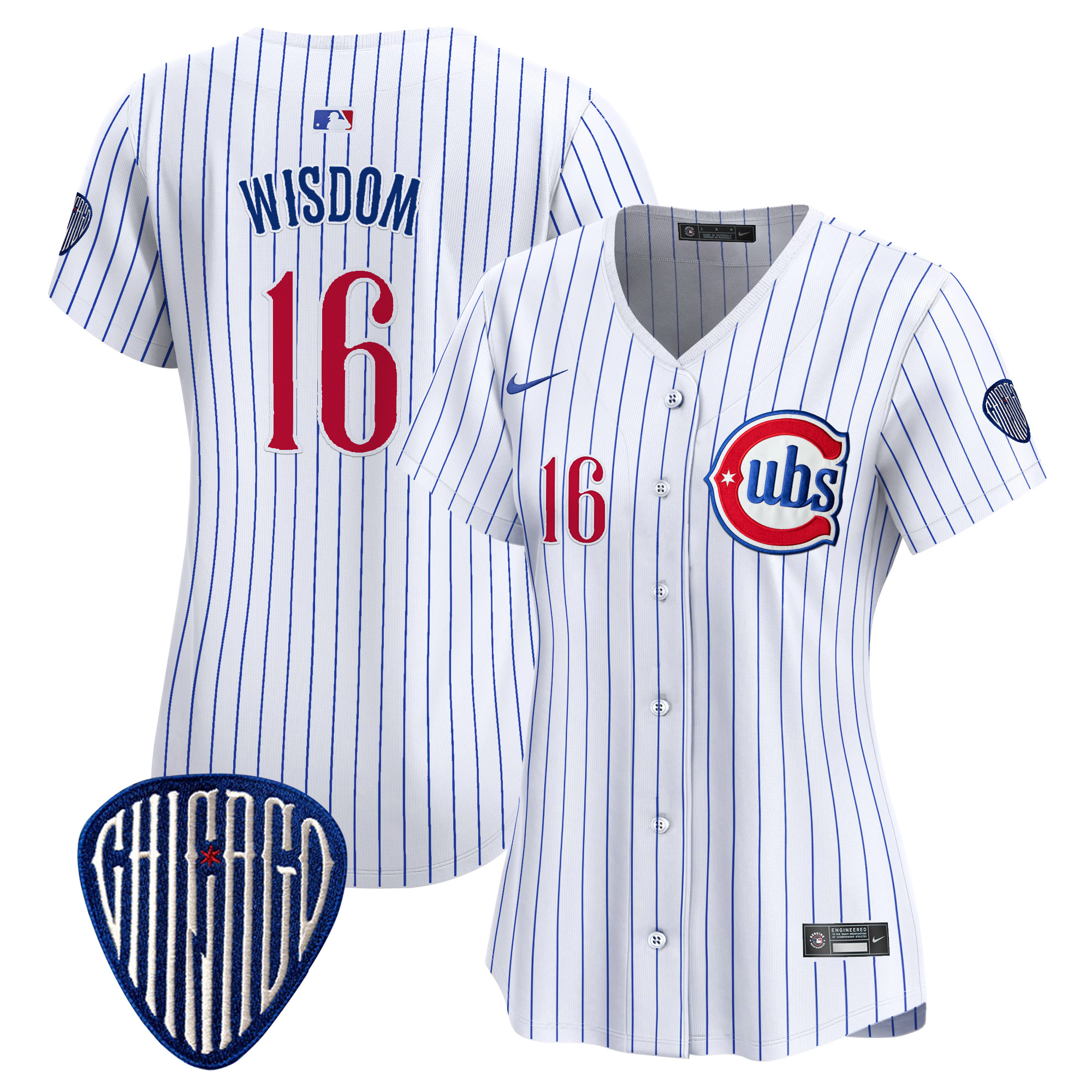 Women's Chicago Cubs Blue Alternate Vapor Premier Limited Jersey - All Stitched